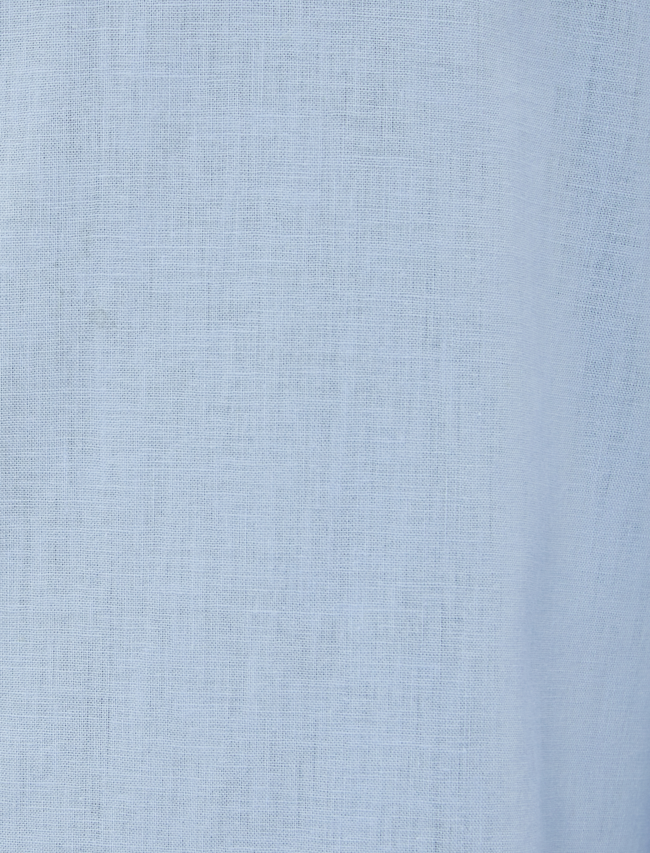   Keten Karışım Gömlek Klasik Yaka Uzun Kollu