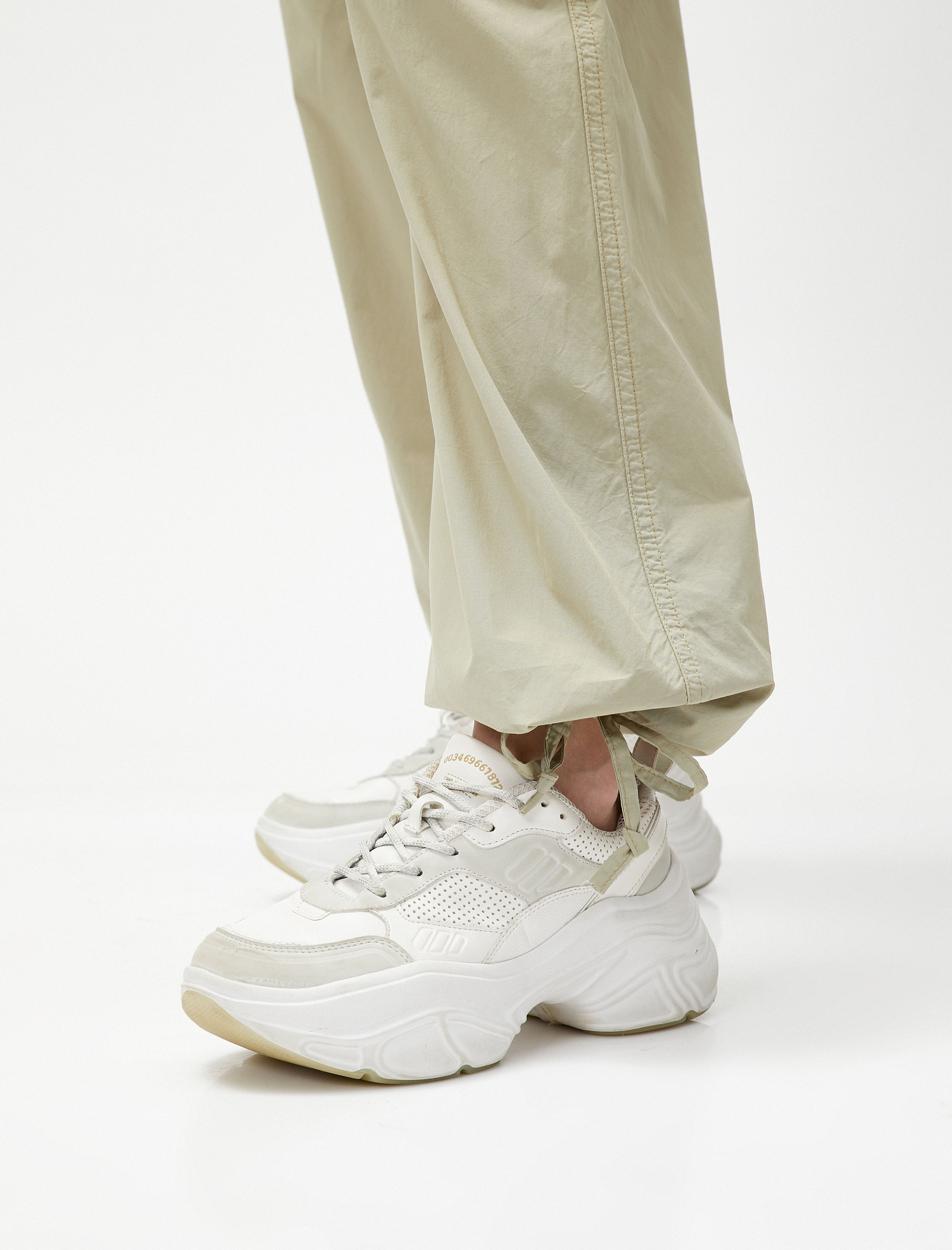   Paraşüt Pantolon Kargo Cep Detaylı Stoperli