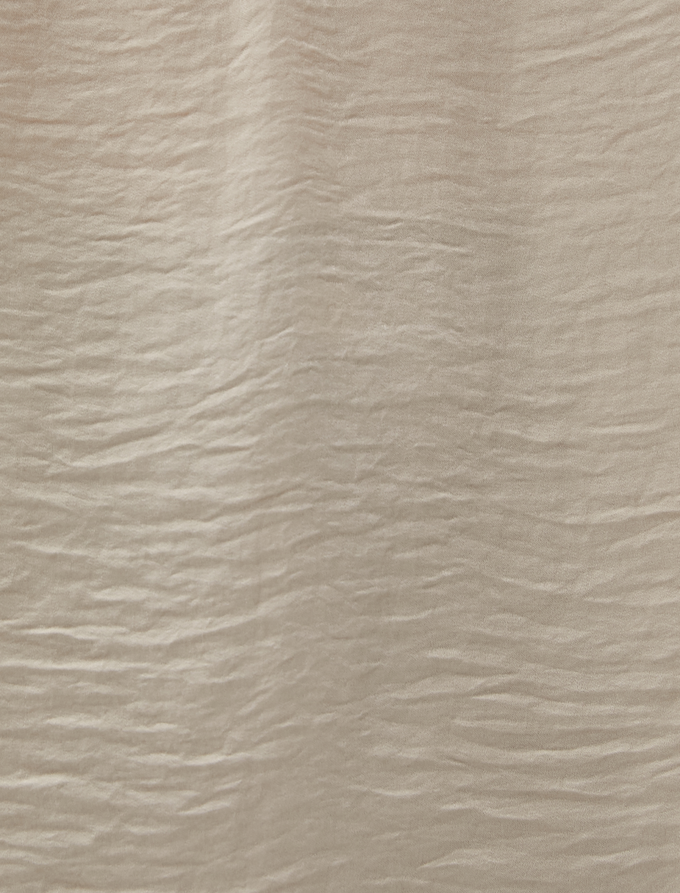   Volanlı Bluz V Yaka Uzun Kollu