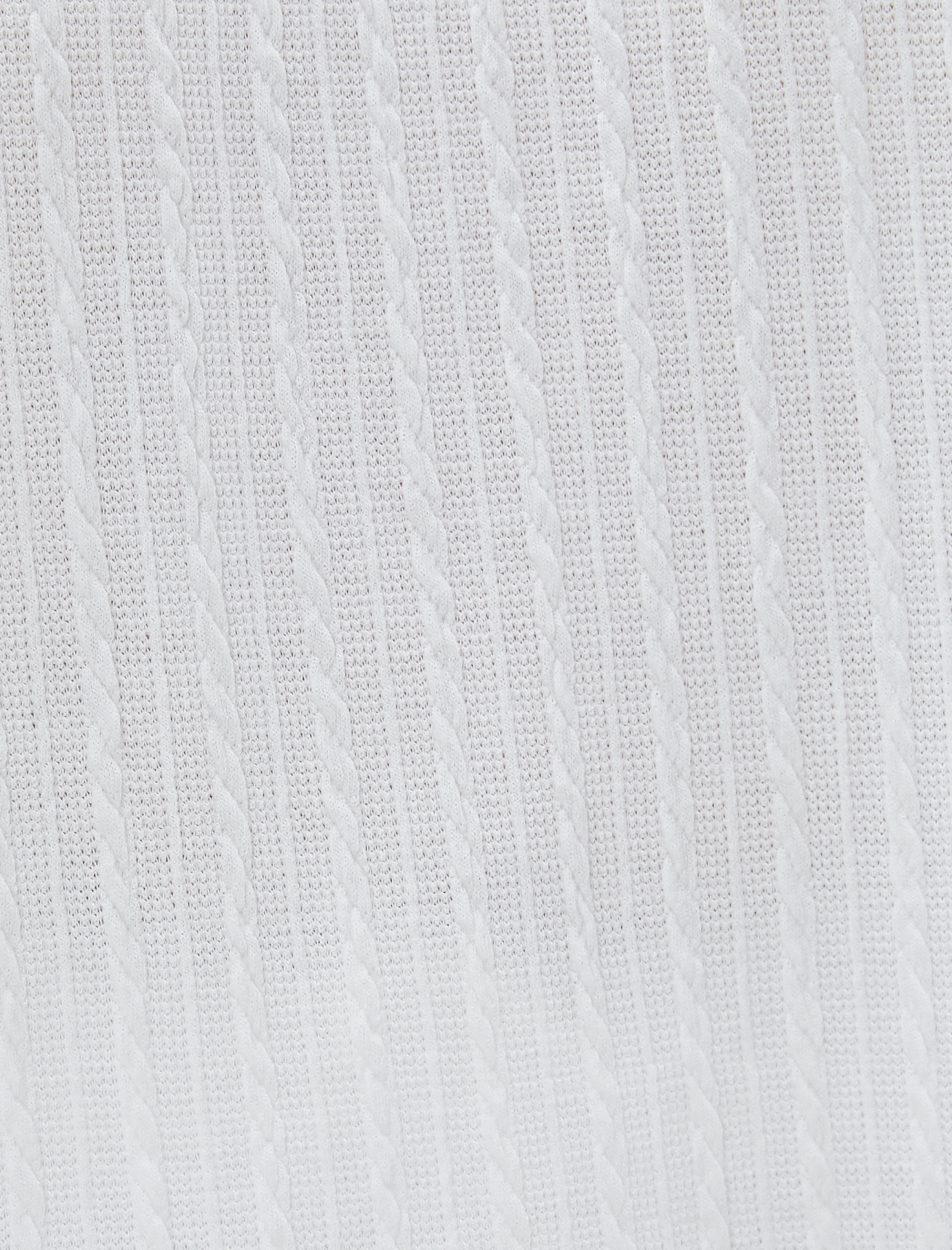   Crop Tişört Kısa Kollu Örgü Motifli