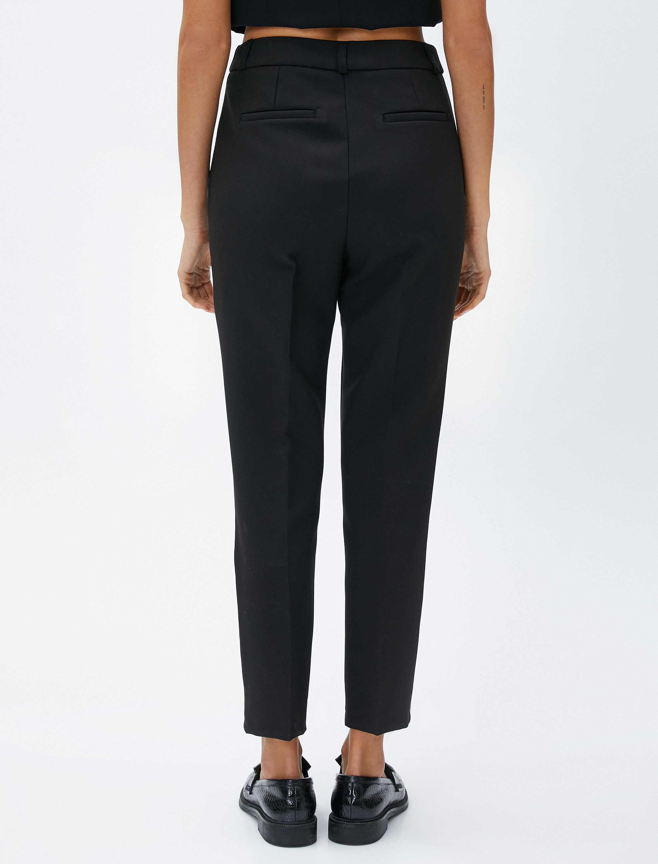   Basic Kumaş Pantolon Yüksek Bel