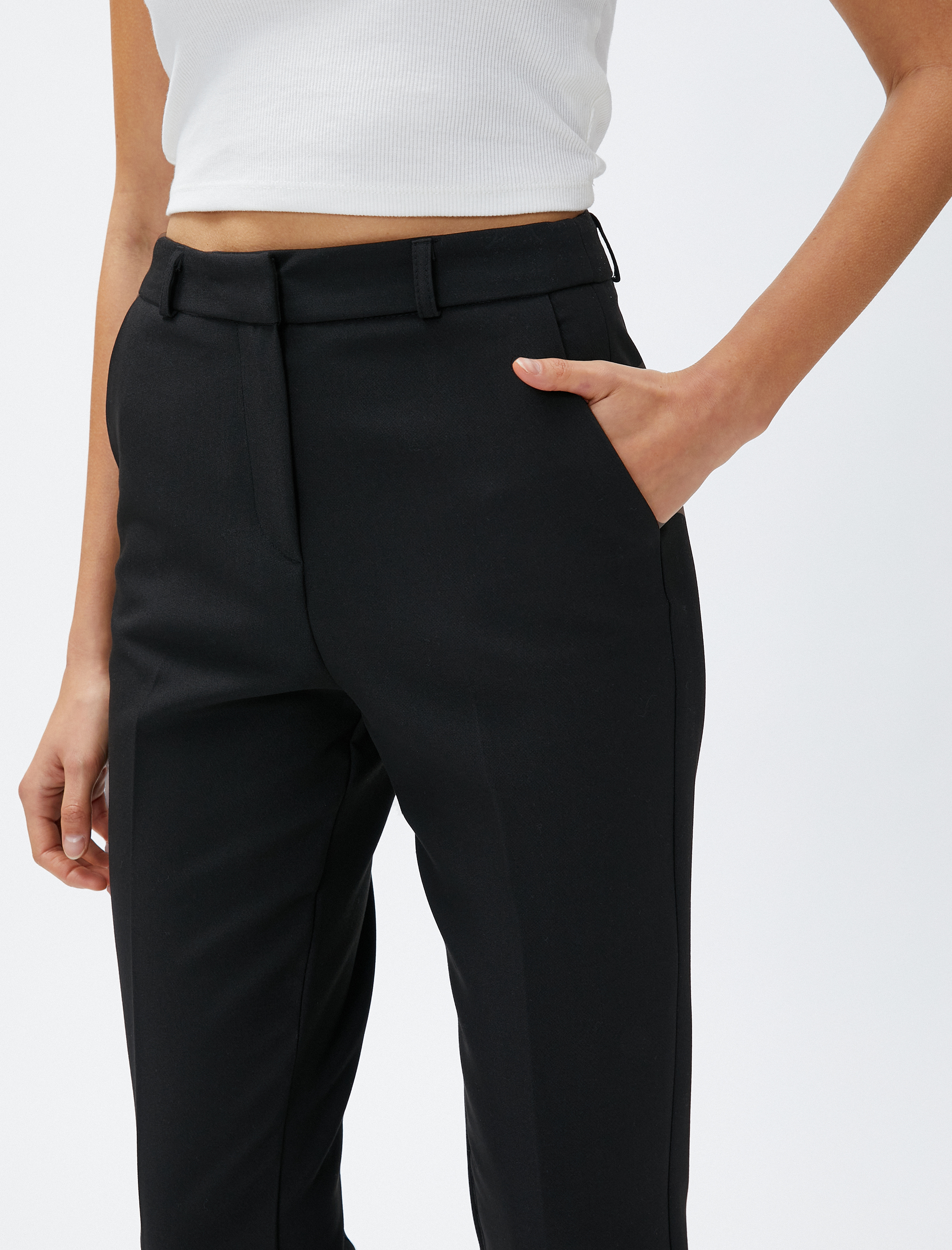   Basic Kumaş Pantolon Slim Fit