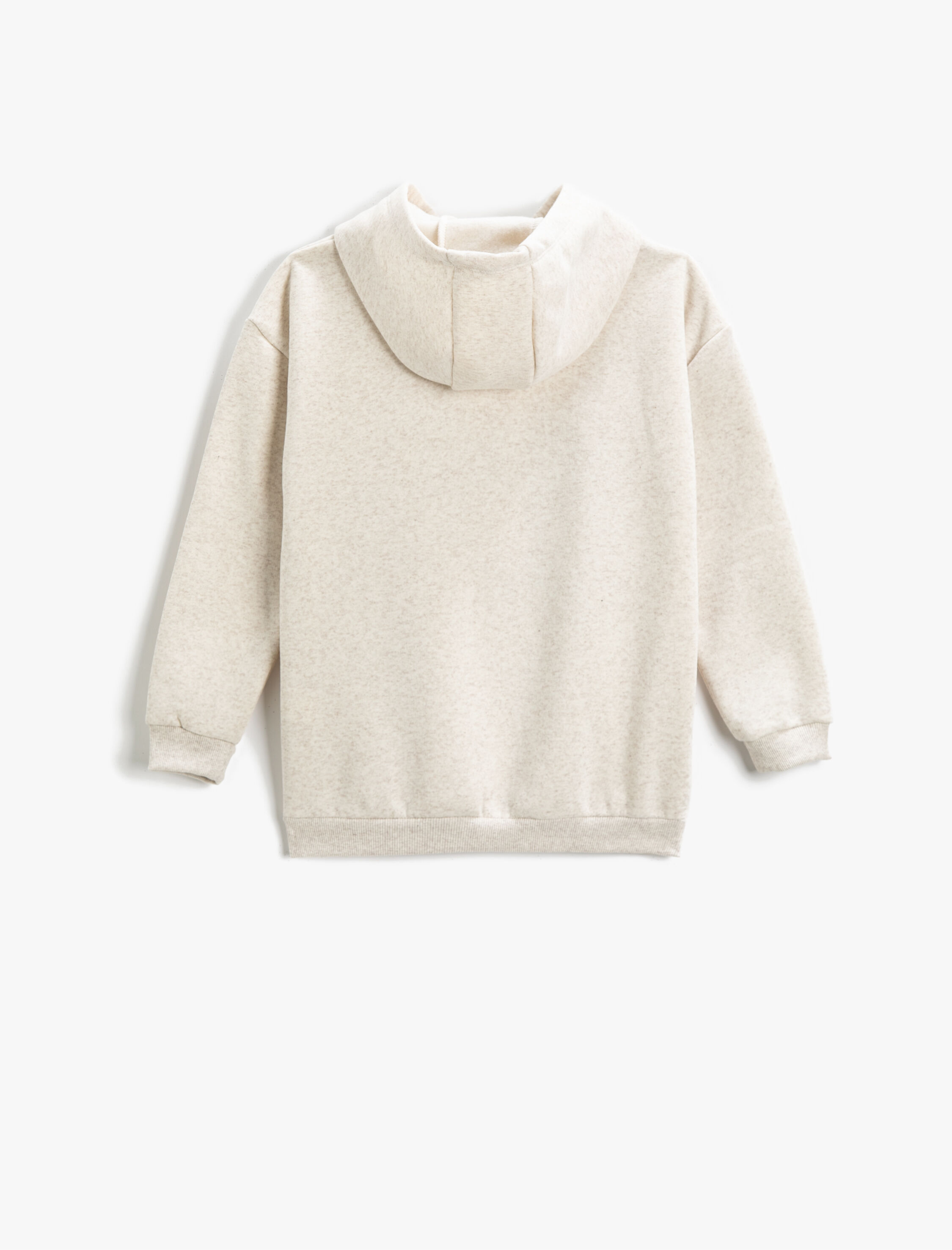  Kız Çocuk Baskılı Kapüşonlu Sweatshirt