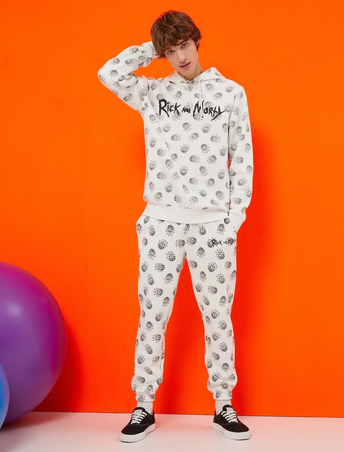  Rick and Morty Eşofman Altı Lisanslı Baskılı