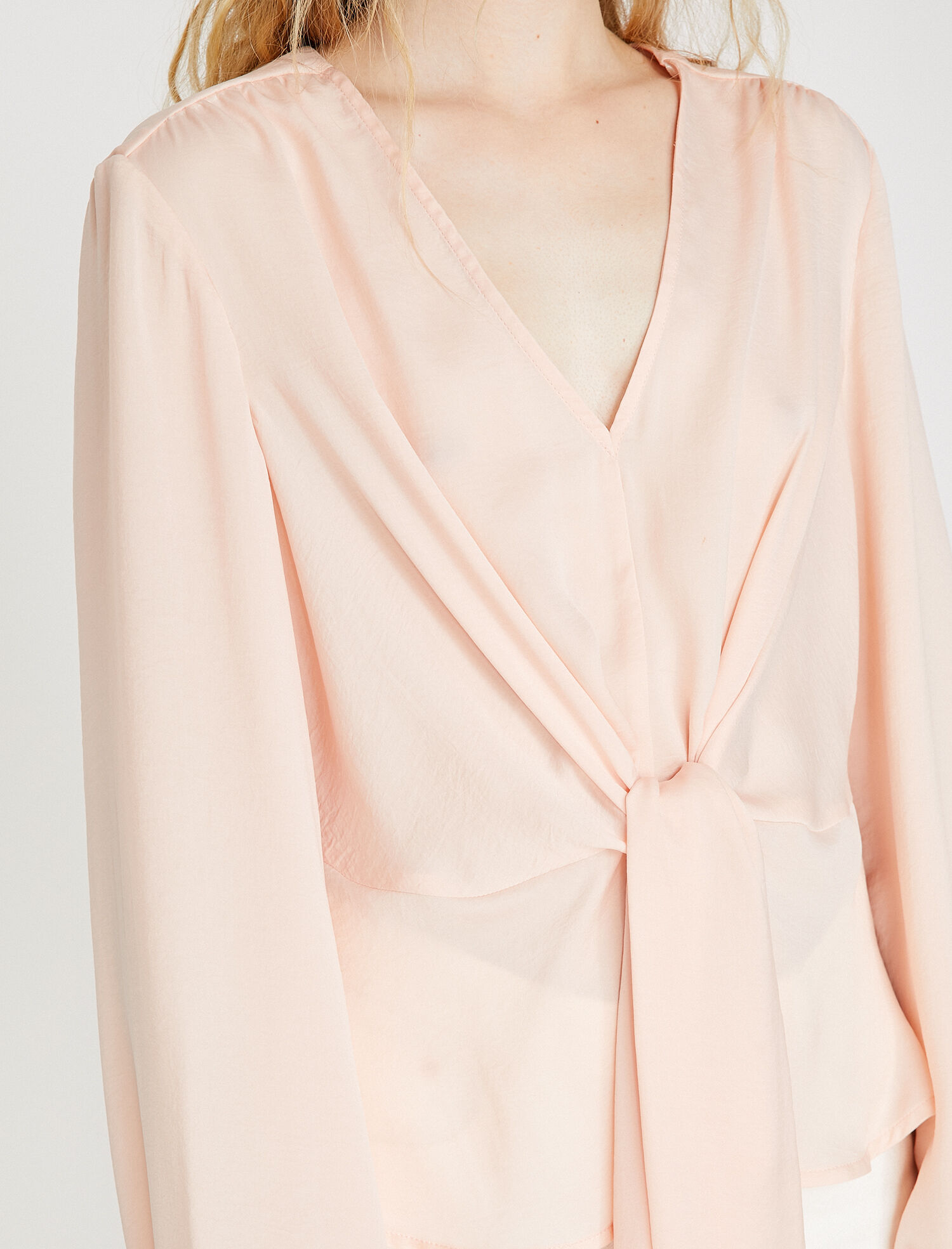   Beli Bağlamalı Bluz