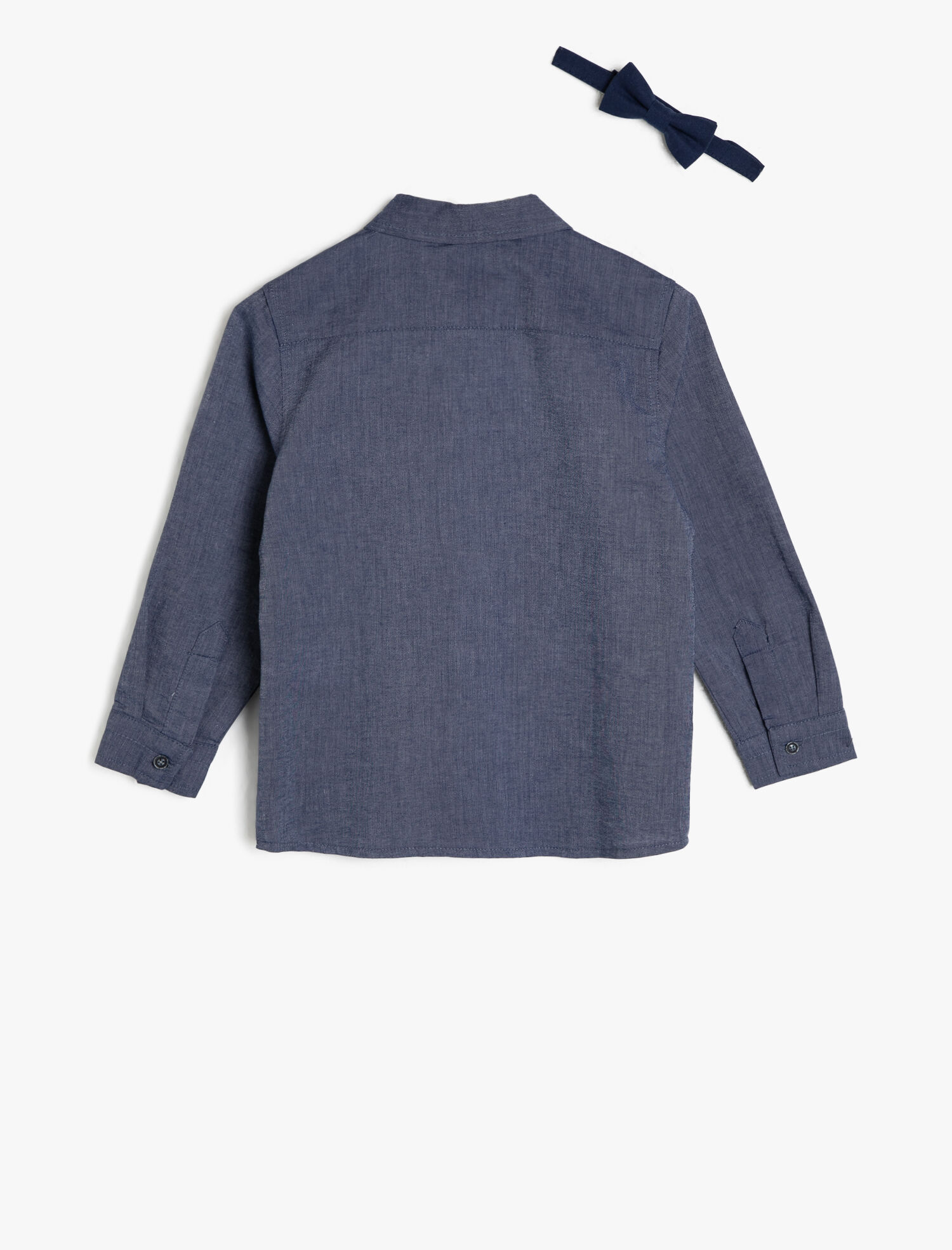 Erkek Çocuk Cep Detaylı Gömlek