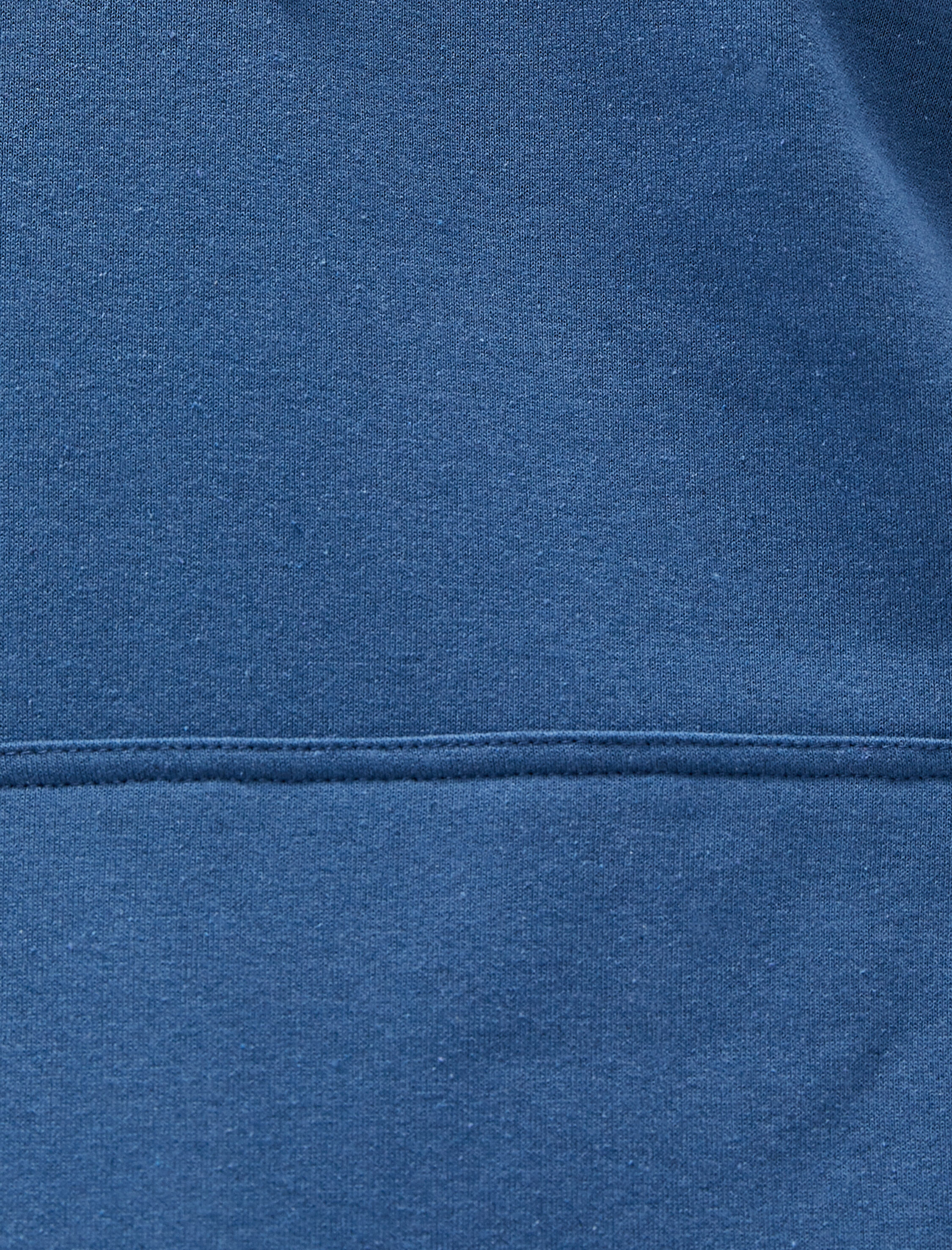   Kapşonlu Hoodie Slogan İşlemeli Cep Detaylı Uzun Kollu