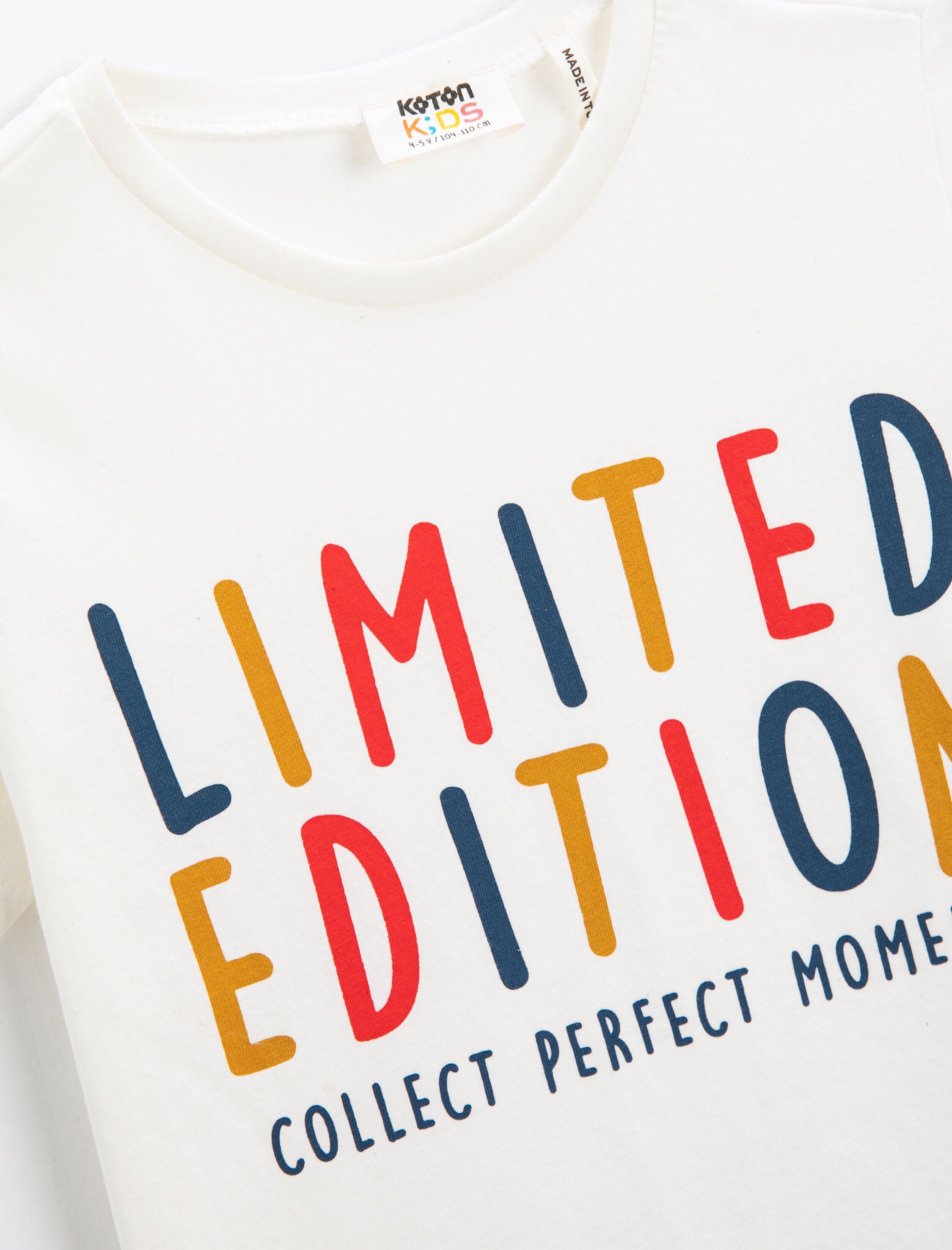  Erkek Çocuk Baskılı Kısa Kollu Tişört Pamuklu Bisiklet Yaka