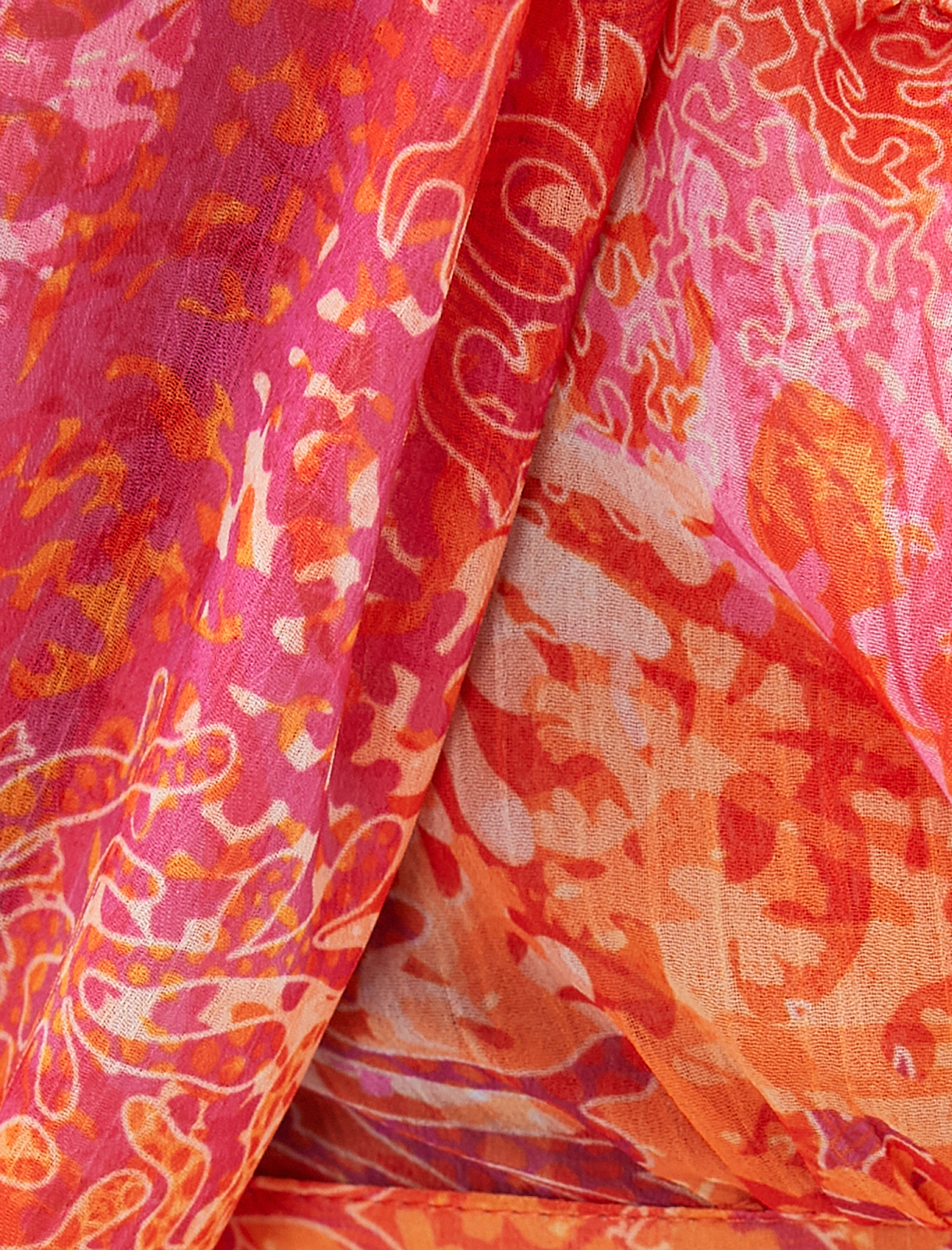   Şifon Crop Bluz Balon Kol Gipeli