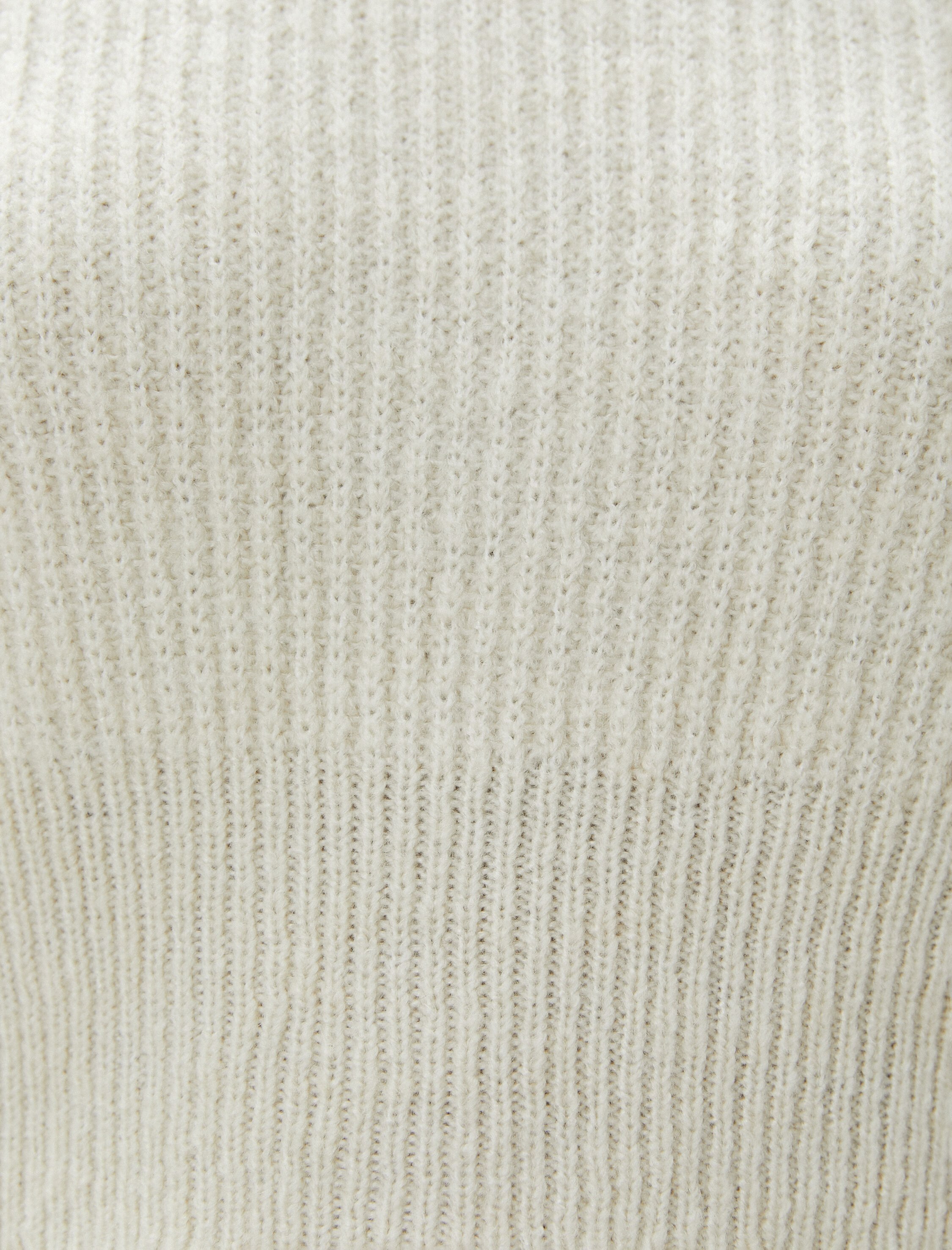   Crop Balıkçı Yaka Kazak Triko