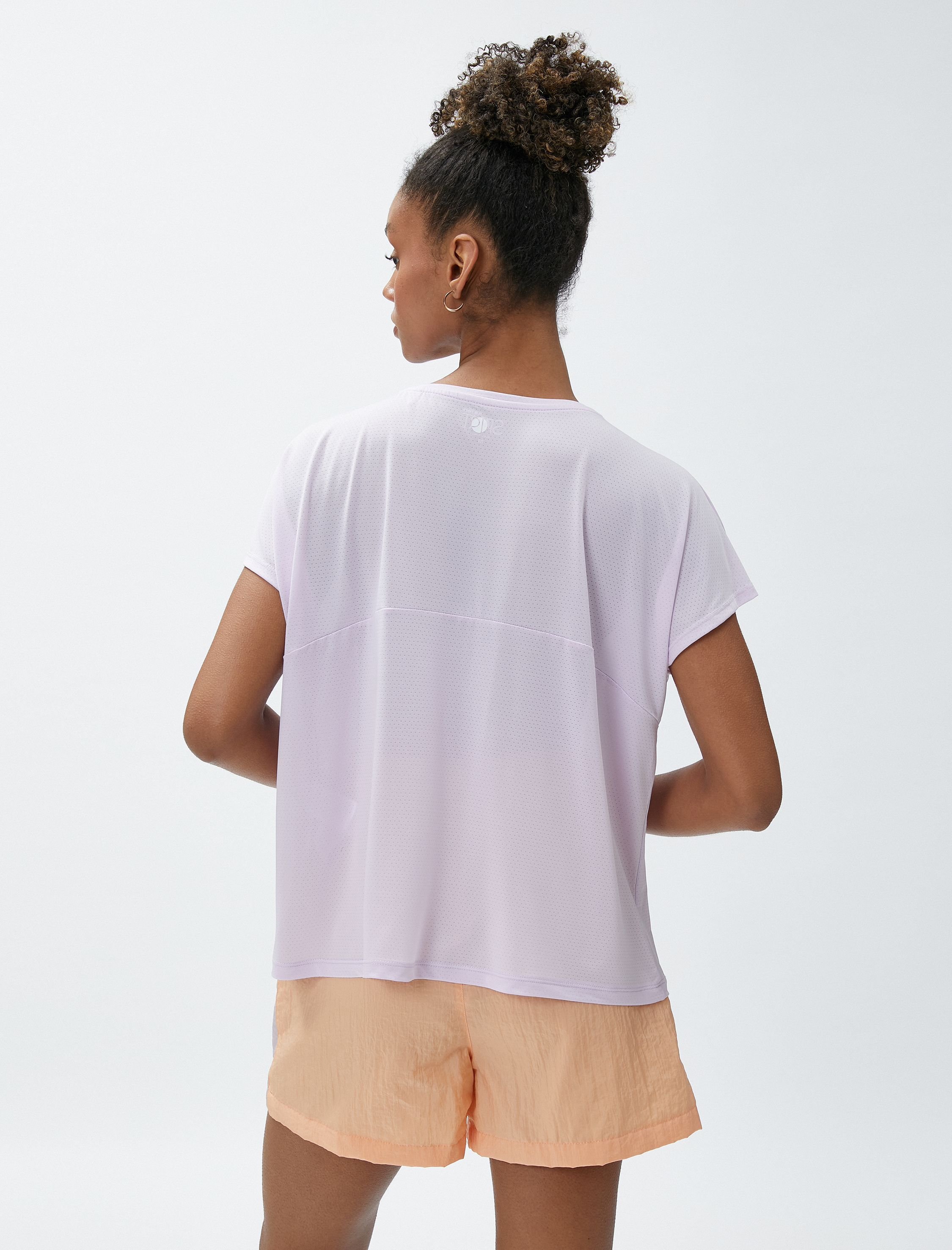  Spor Tişört Relax Fit Slogan Baskılı
