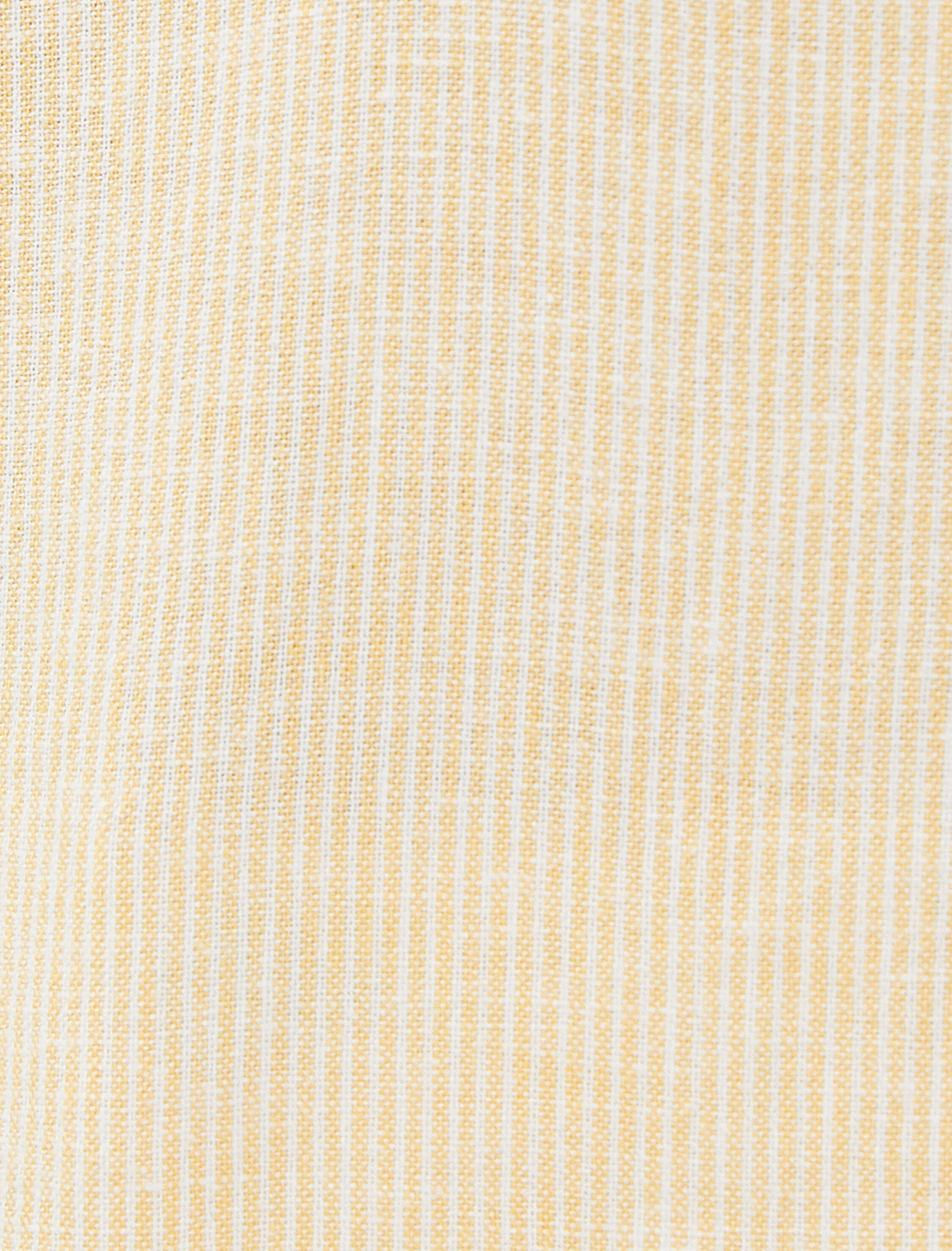   Oversize Çizgili Bluz Keten Karışımlı Gömlek Yaka