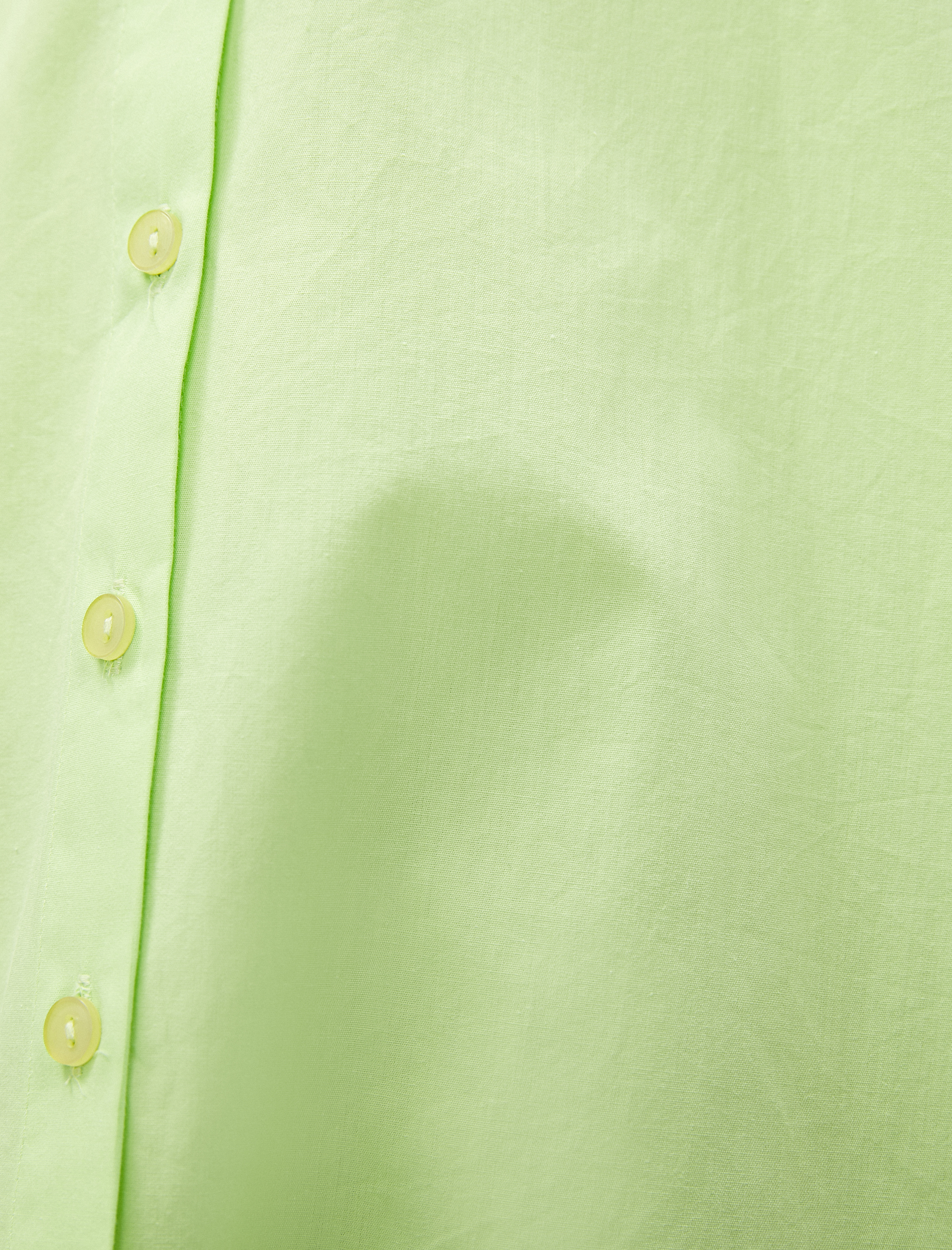   Oversize Poplin Gömlek Uzun Kollu Pamuklu