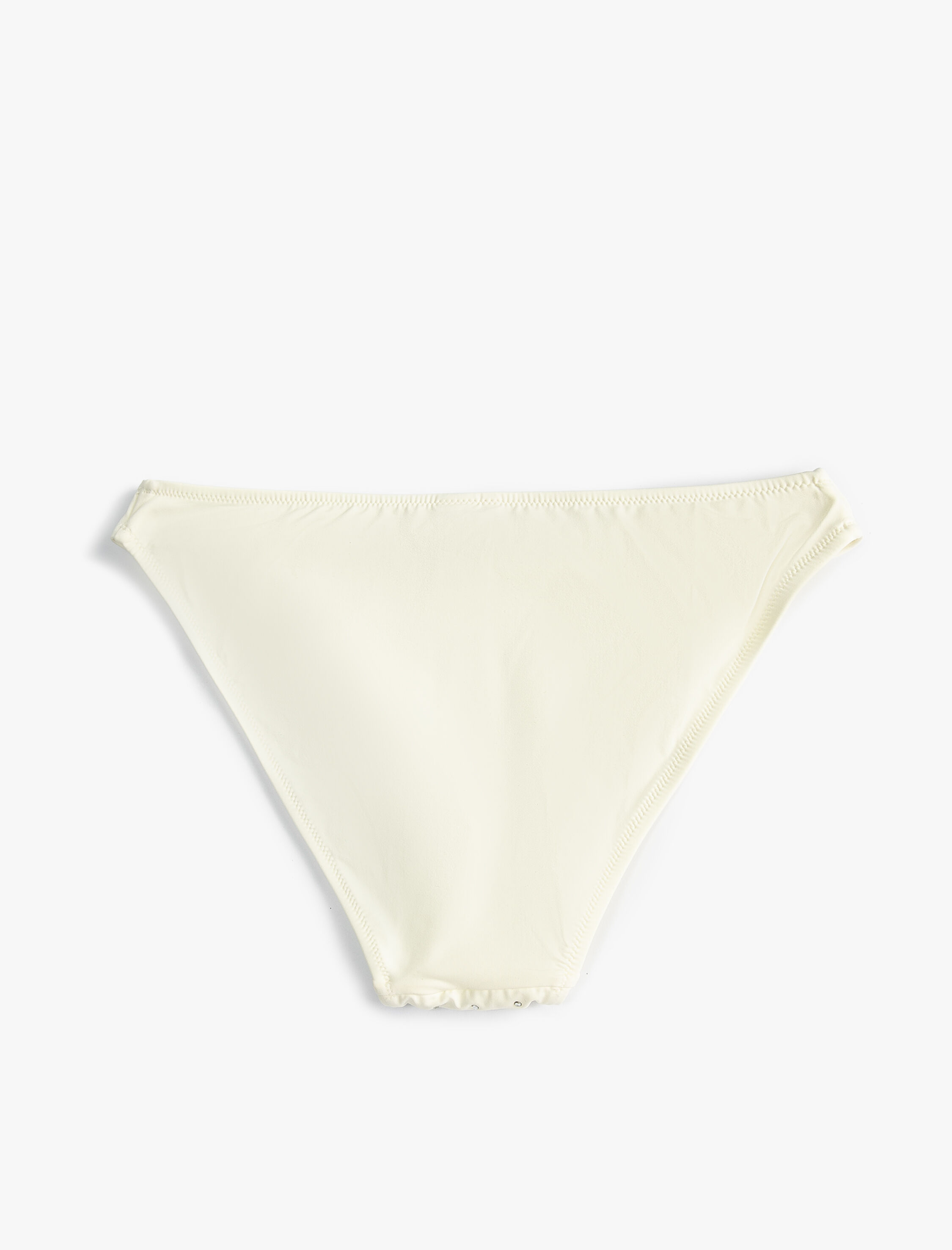   Bikini Altı V Kesim Normal Bel Parlak Taş İşlemeli