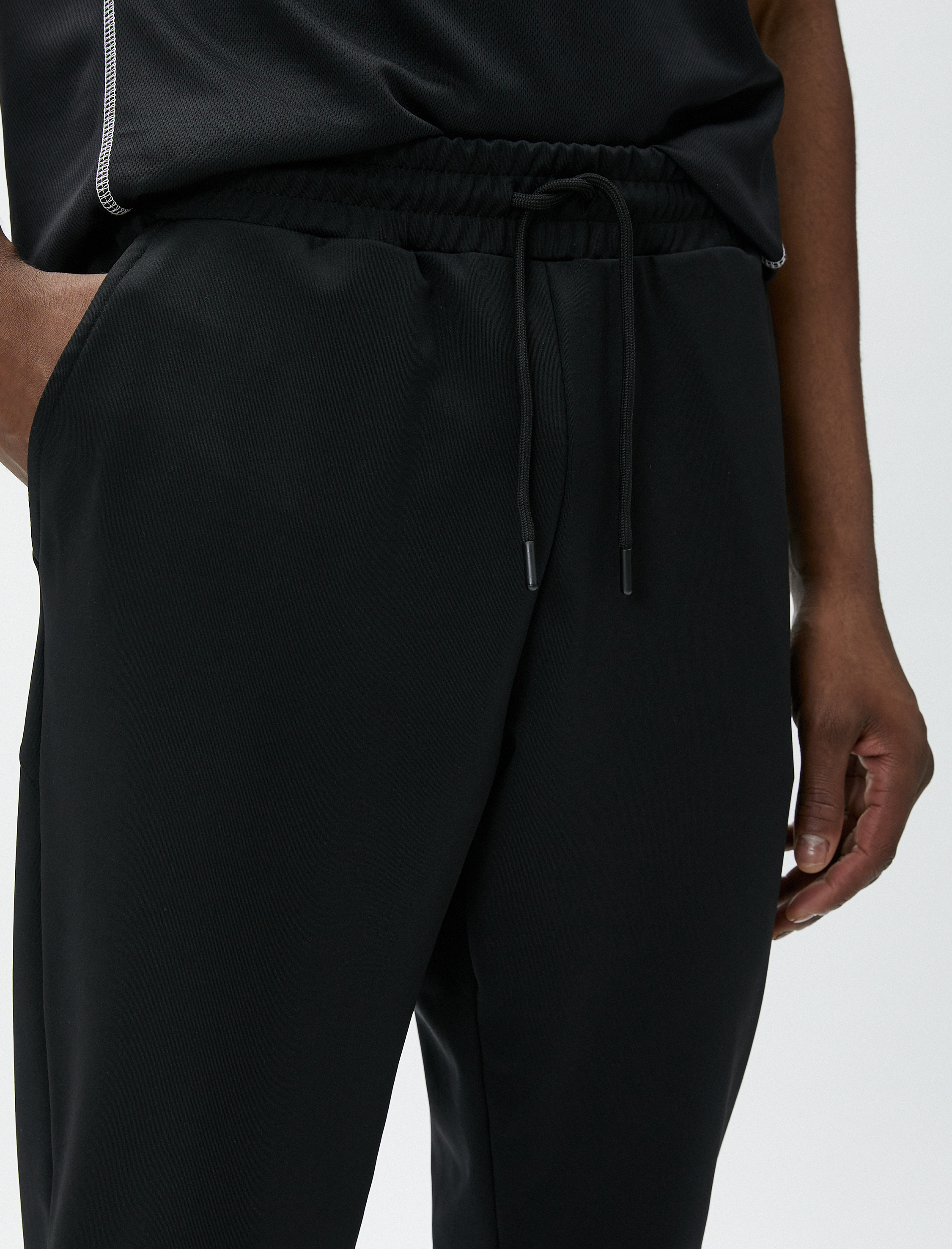   Basic Eşofman Altı Beli Bağcıklı Cep Detaylı