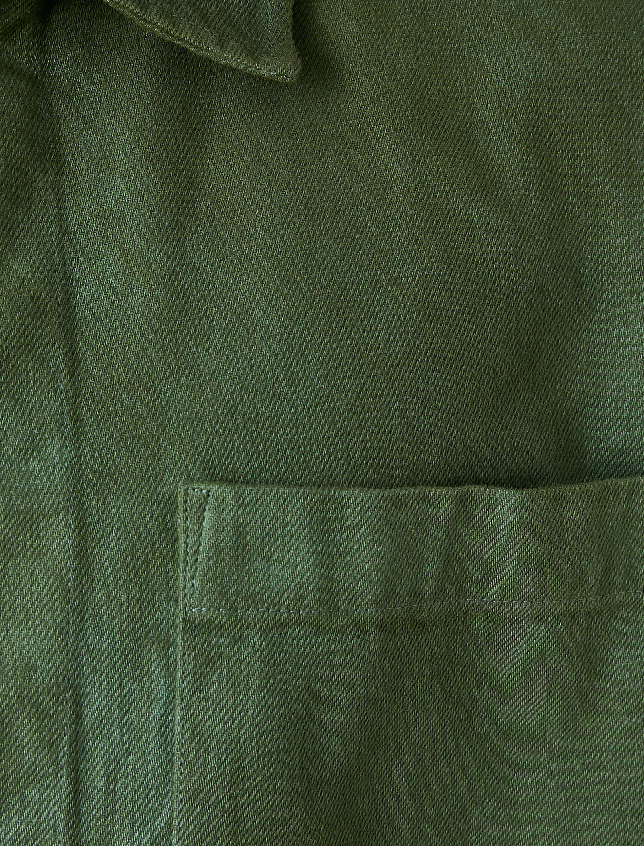 Degrade Oversize Gabardin Gömlek Ceket