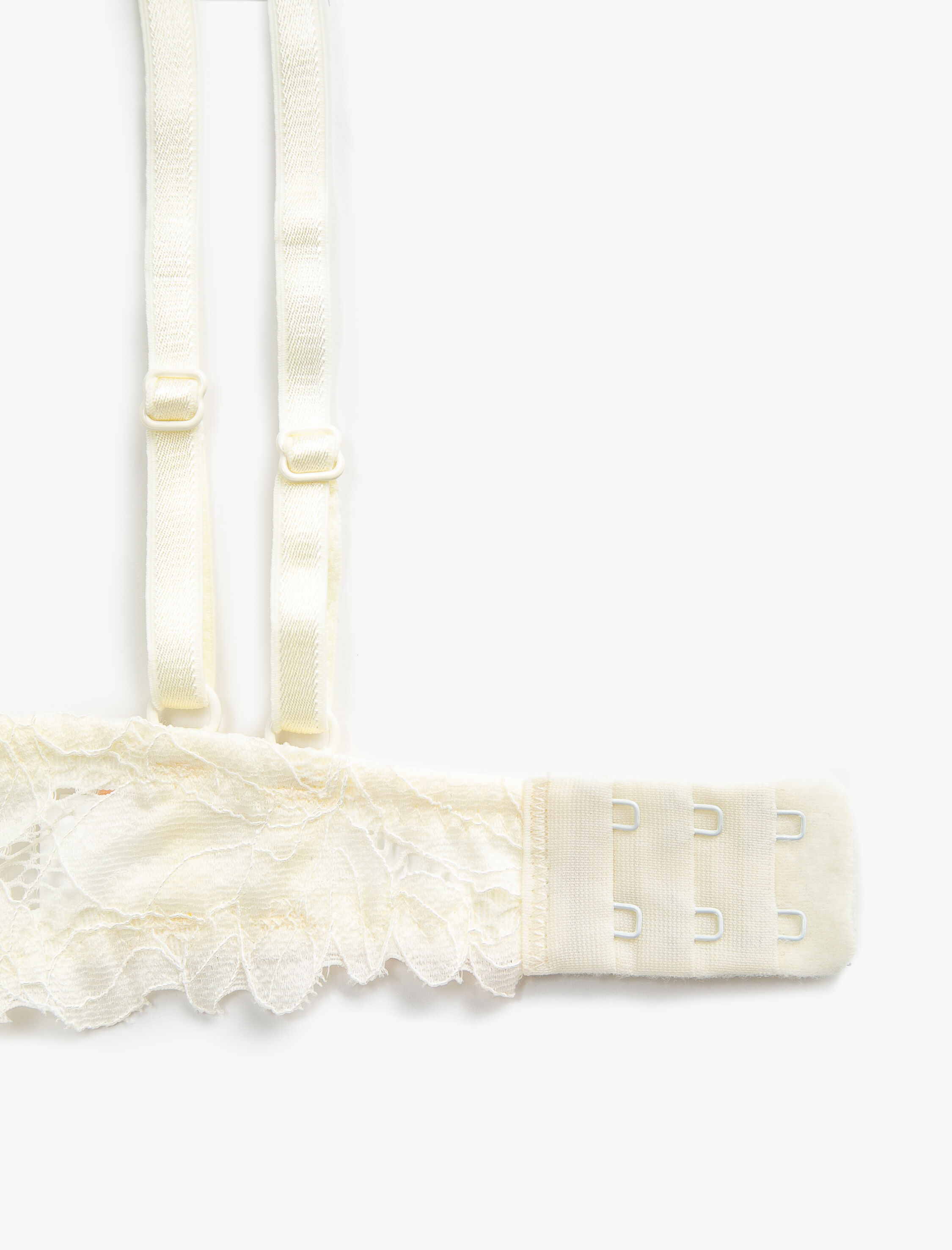   Dantel Detaylı Bridal Sütyen Balenli