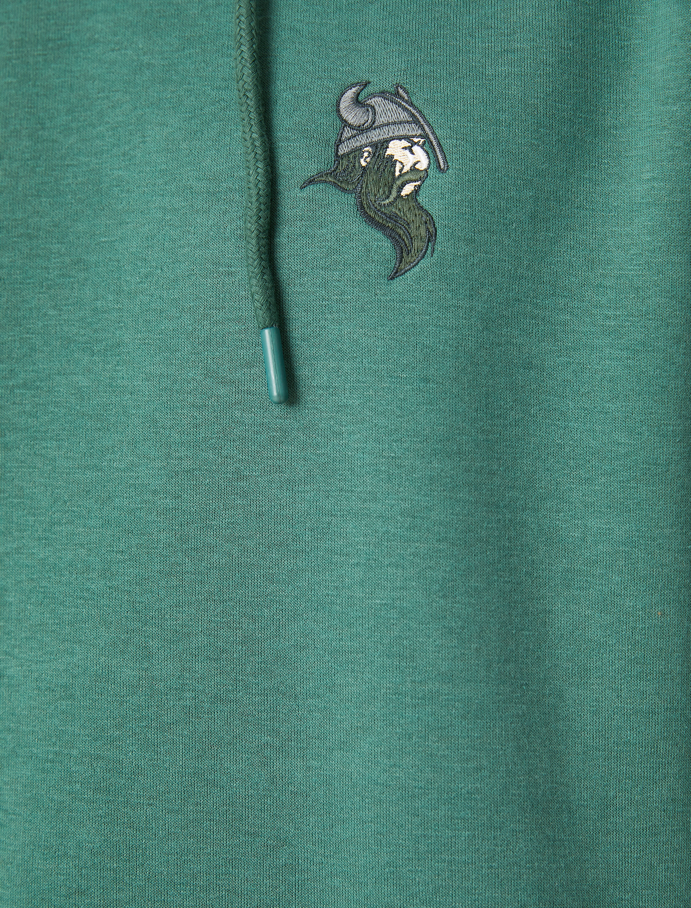   İşlemeli Kapşonlu Sweatshirt