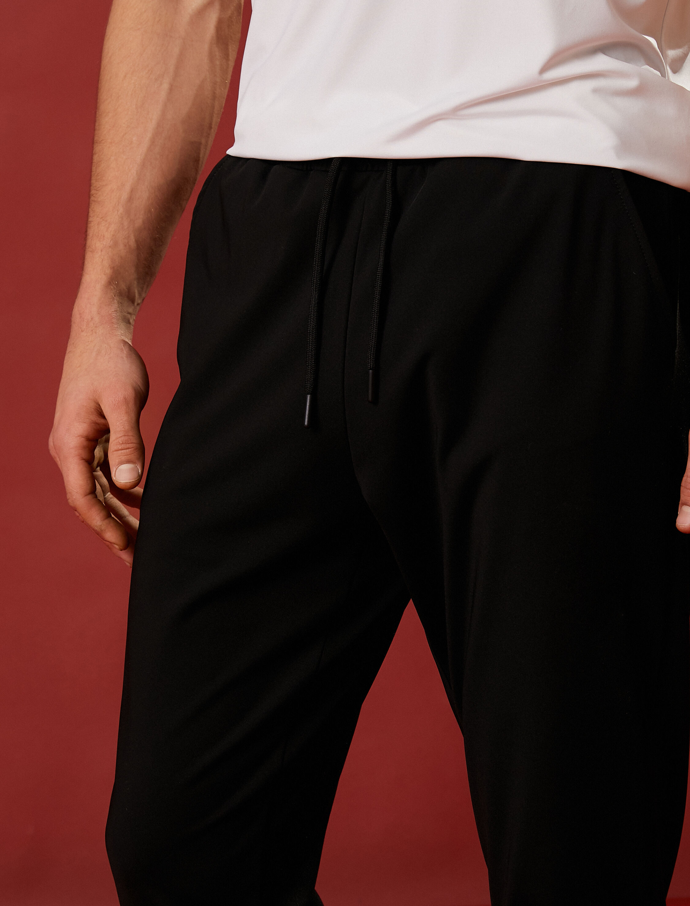   Basic Eşofman Altı Beli Bağcıklı Cepli