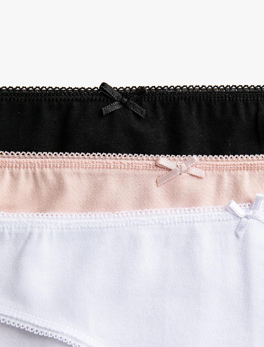   Pamuklu 3'lü Basic Brief Külot