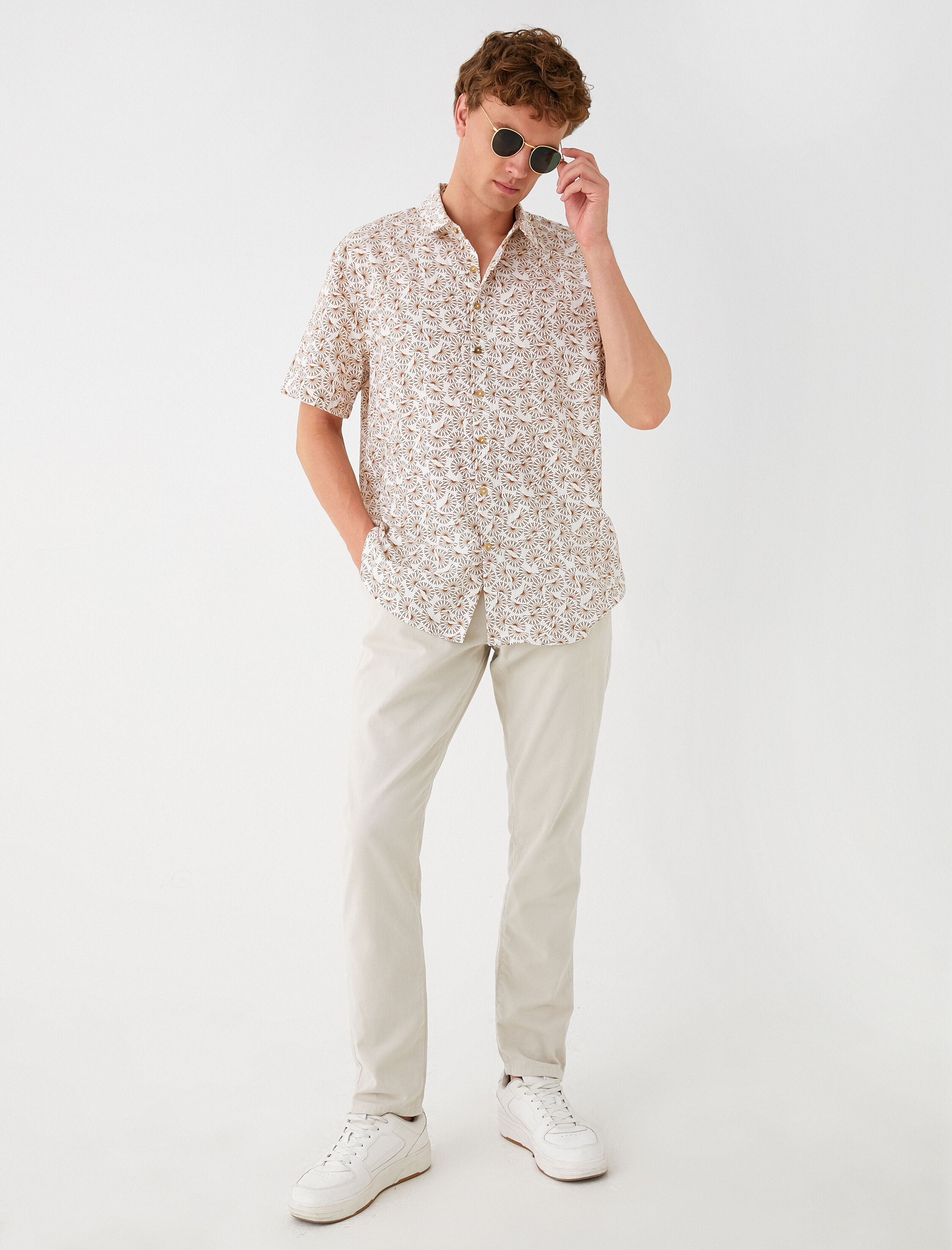   Basic Chino Pantolon Pamuklu