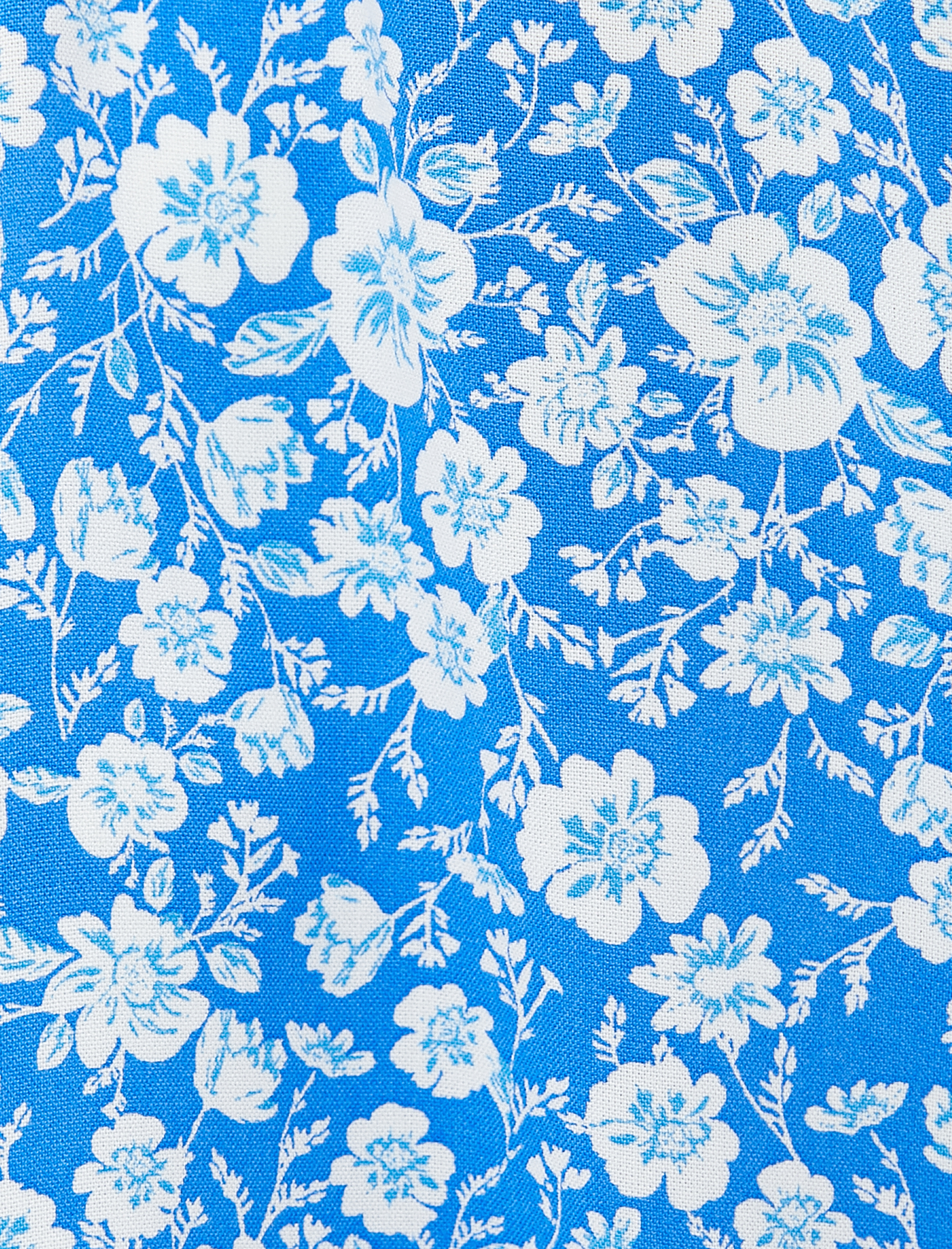   Çiçekli Gömlek Kısa Kollu Viskon