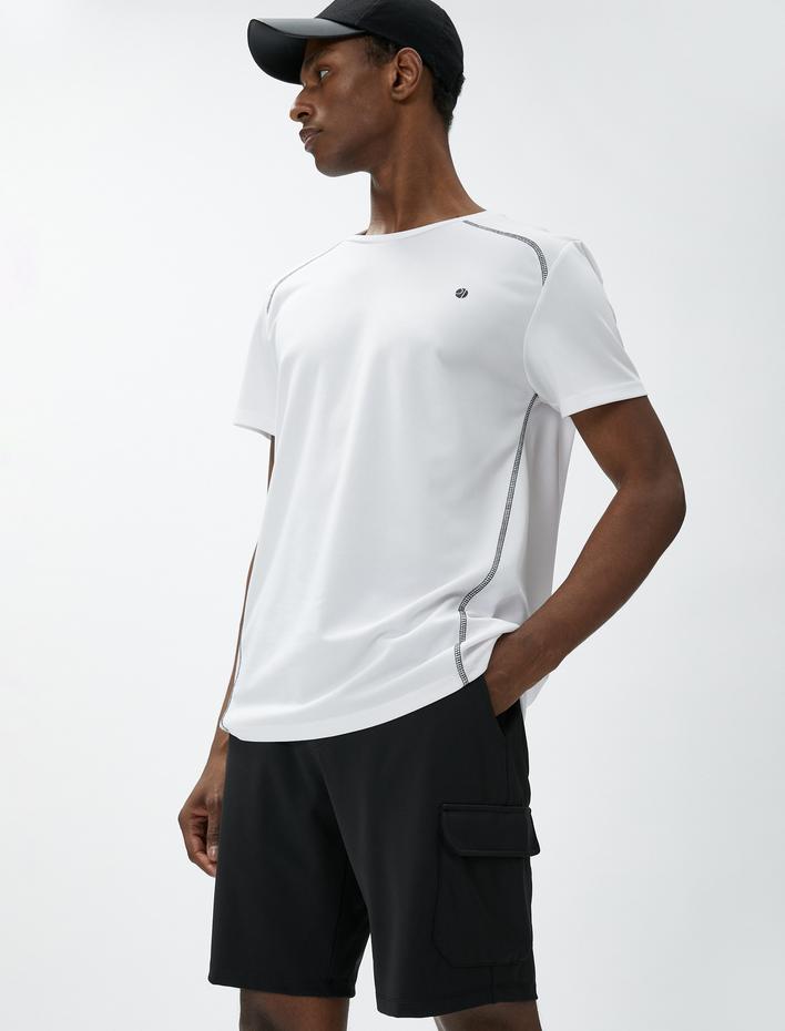  Spor Şort Kargo Cep Detaylı Beli Bağcıklı