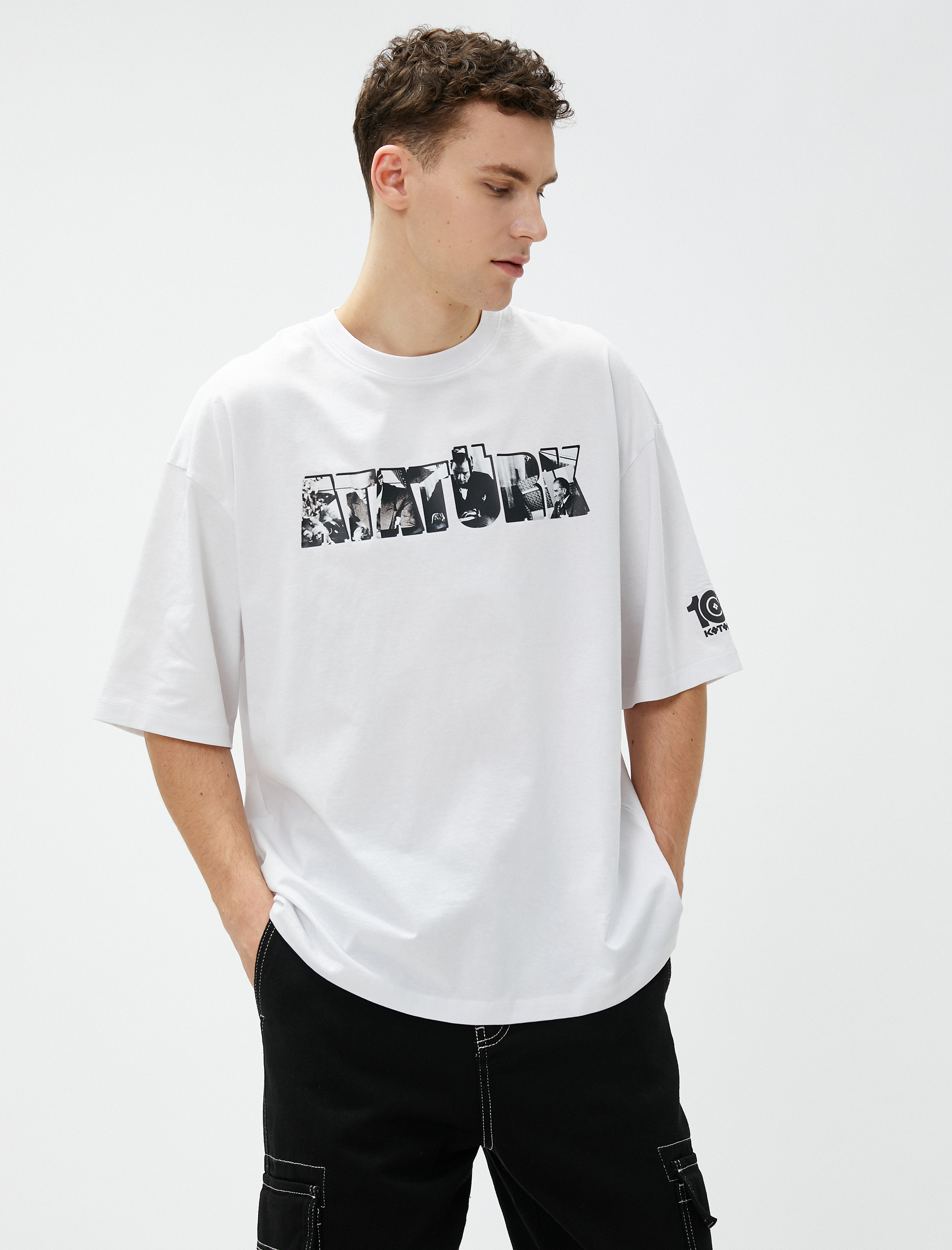   Atatürk Baskılı Tişört 100. Yıla Özel