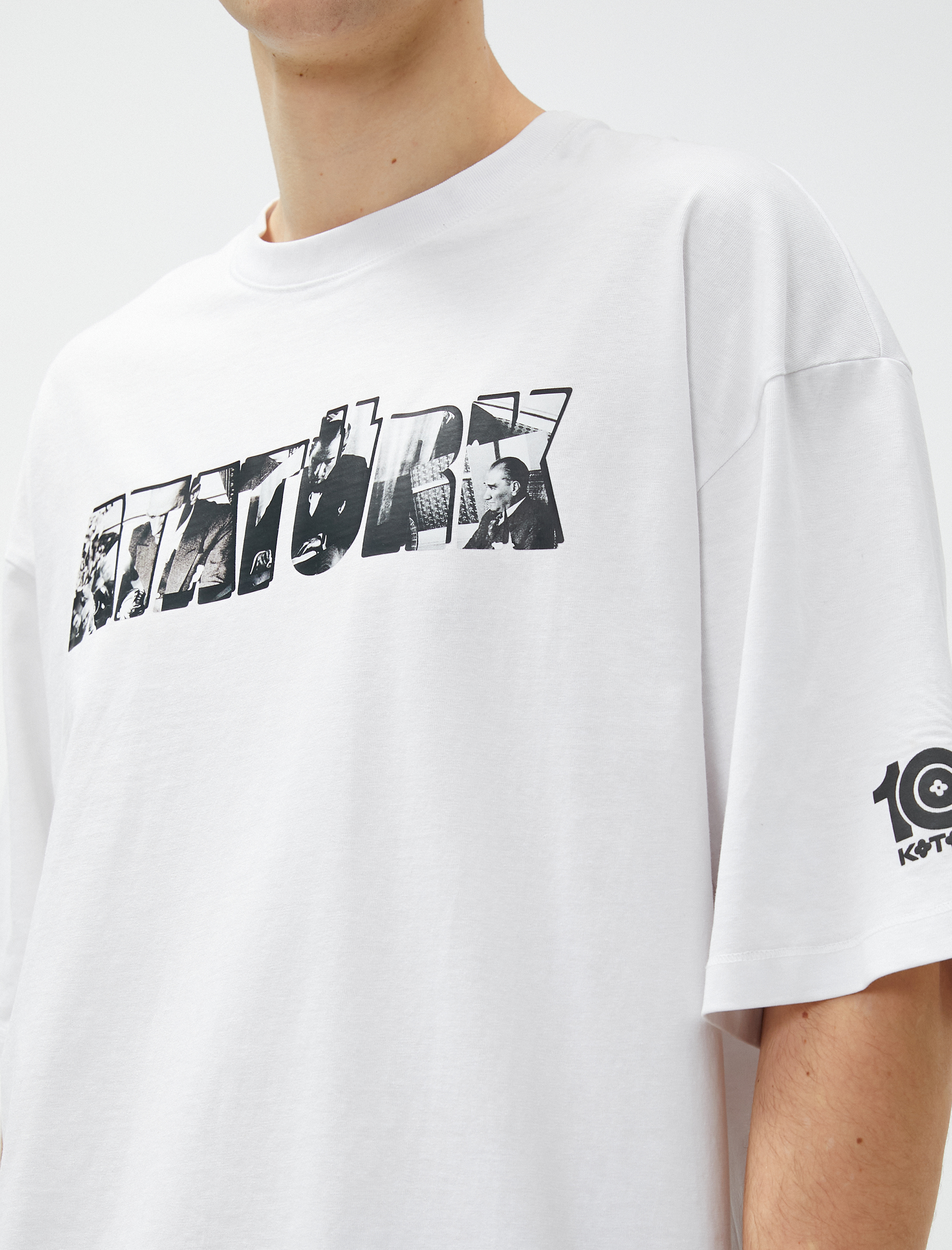   Atatürk Baskılı Tişört 100. Yıla Özel