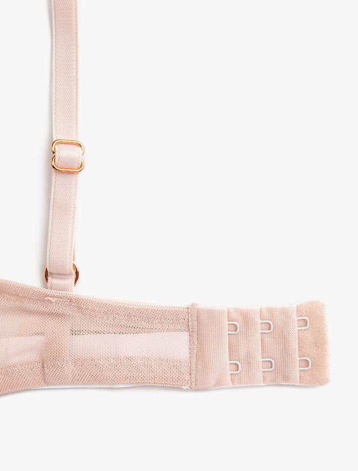  Push Up Sütyen Destekli Dolgulu Kaplı Balenli