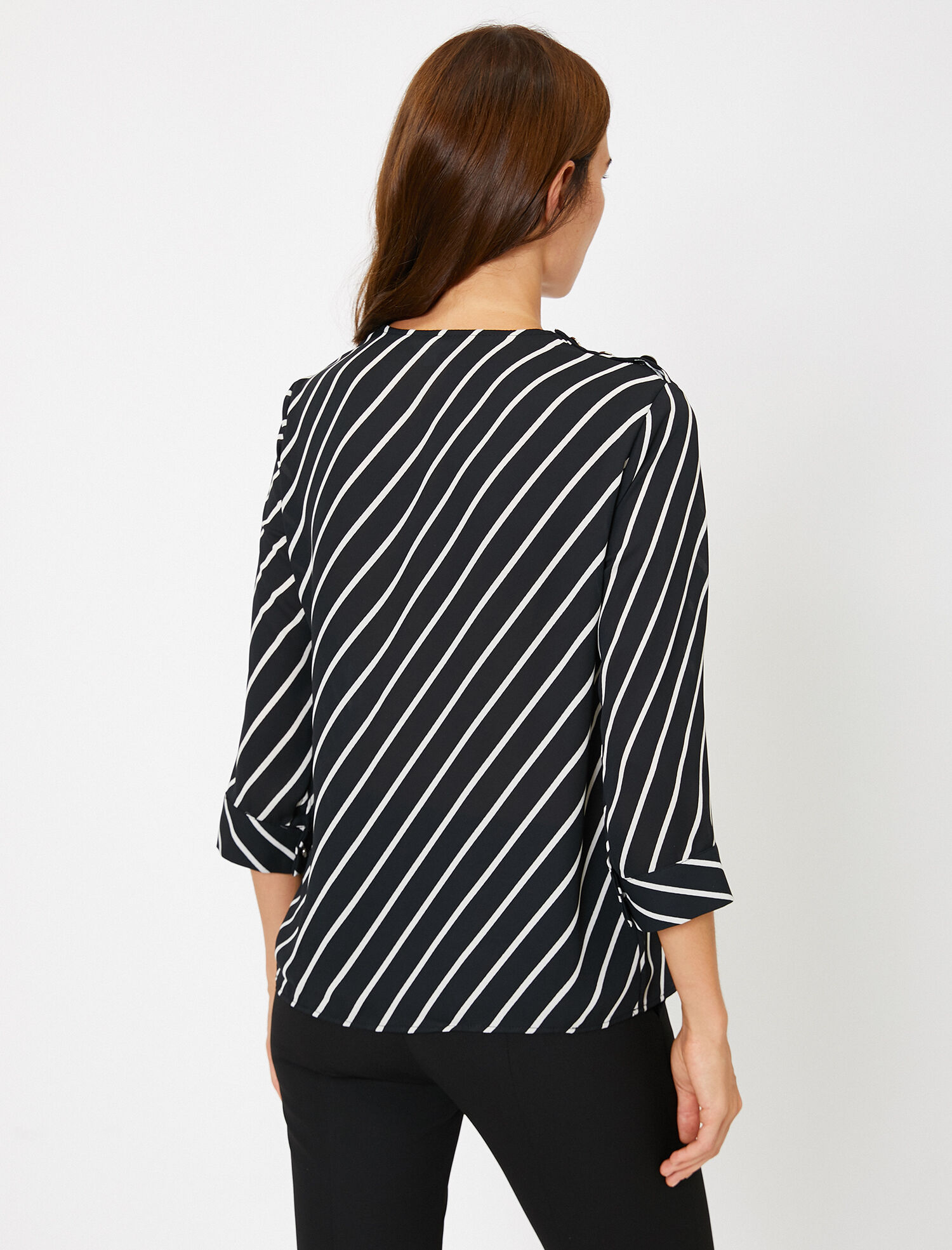   Çizgili Bluz