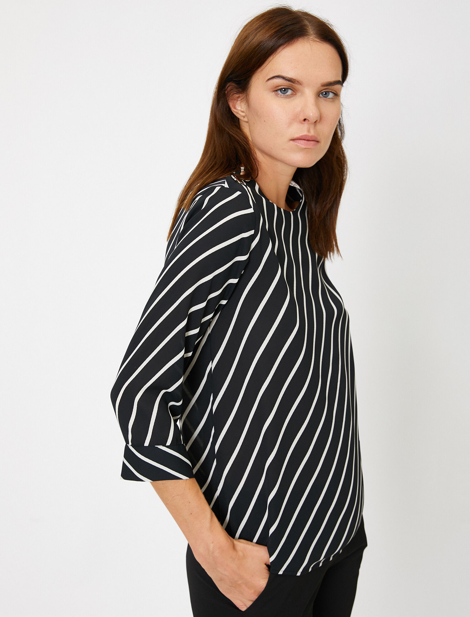   Çizgili Bluz