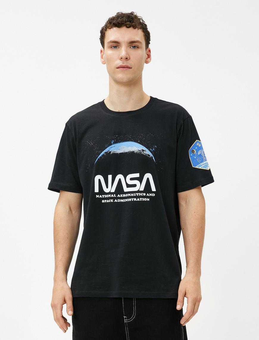   NASA Tişört Lisanslı Baskılı