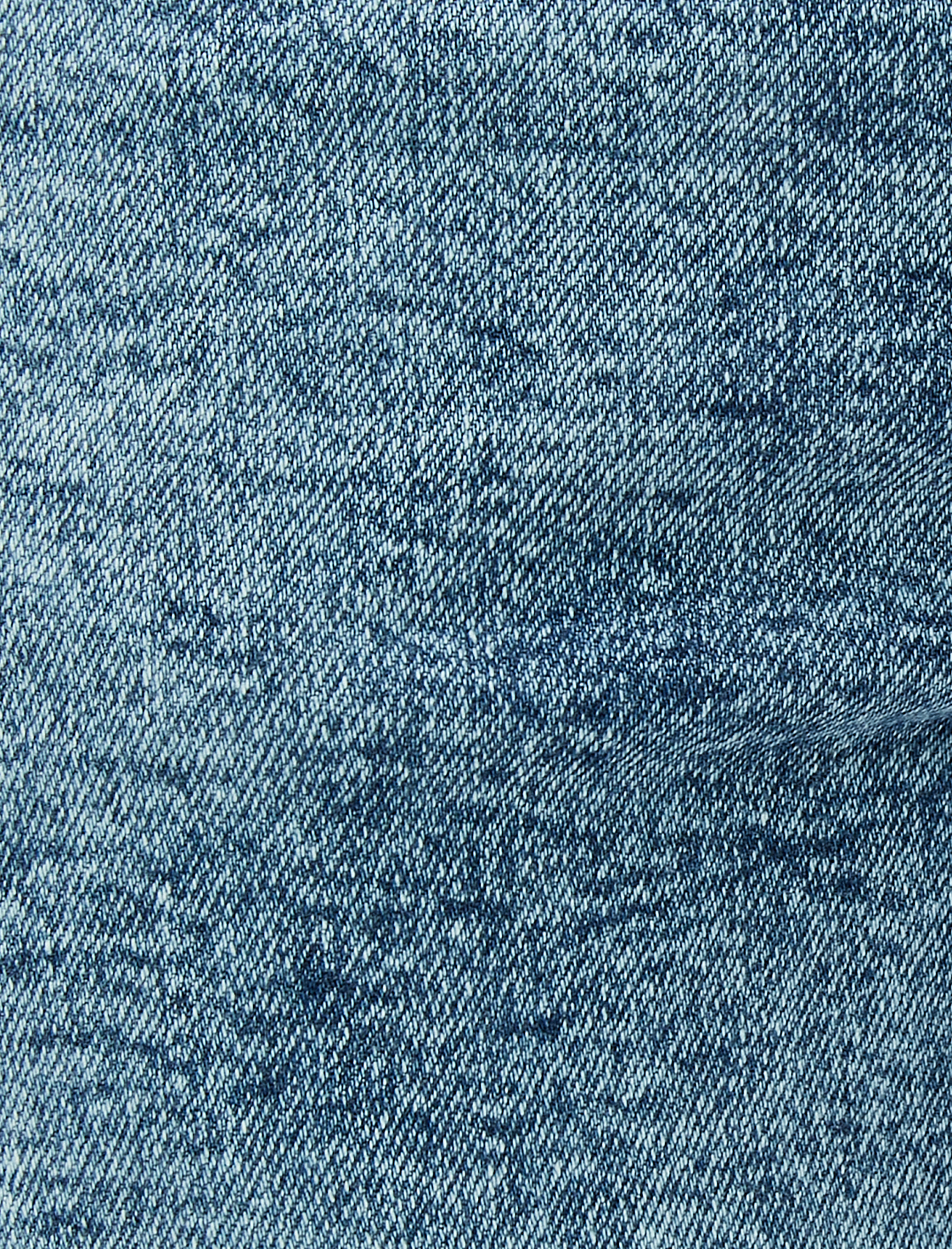   Bermuda Kot Şort Katlama Detaylı Cepli Pamuklu