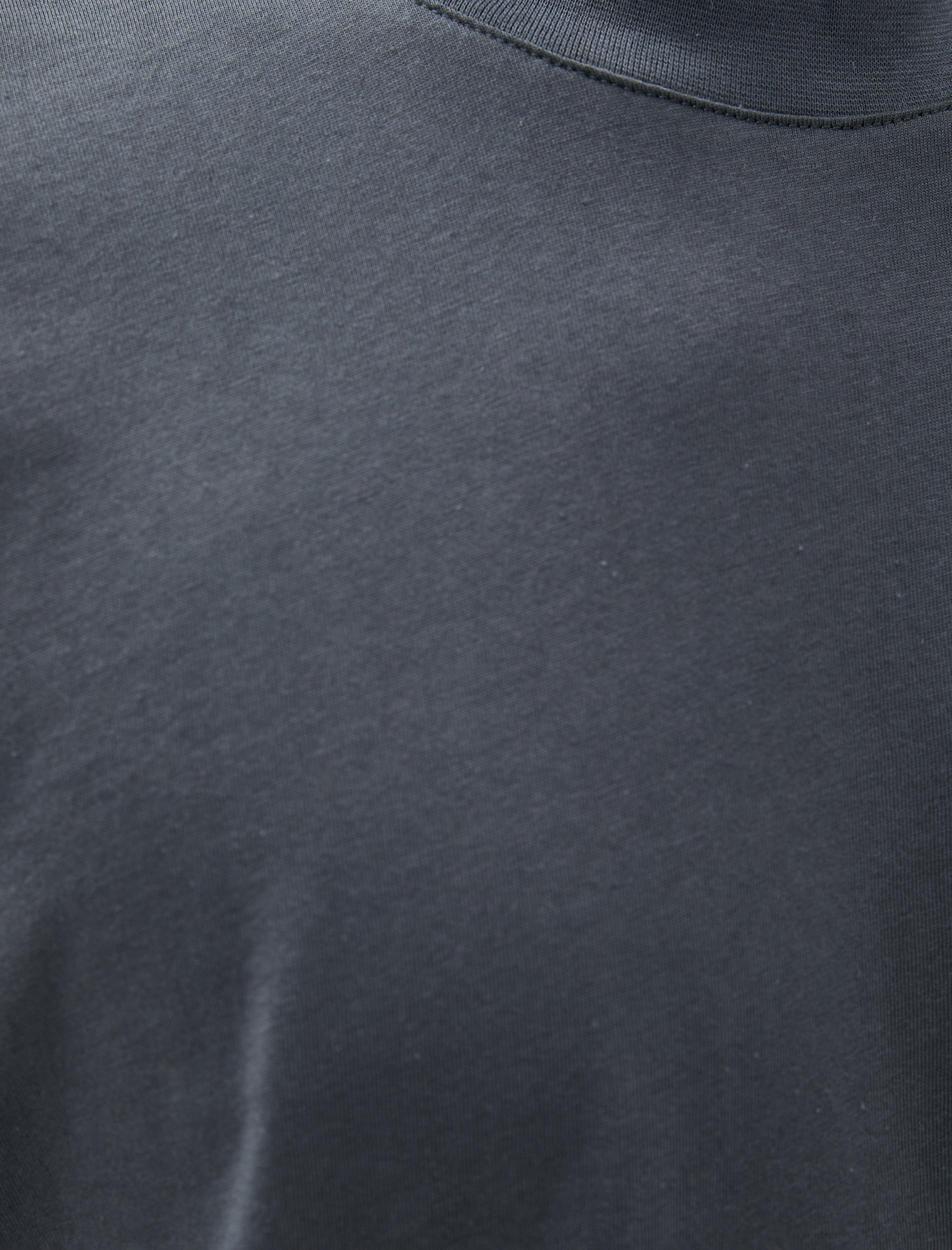   Basic Tişört Bisiklet Yaka Kısa Kollu Pamuklu