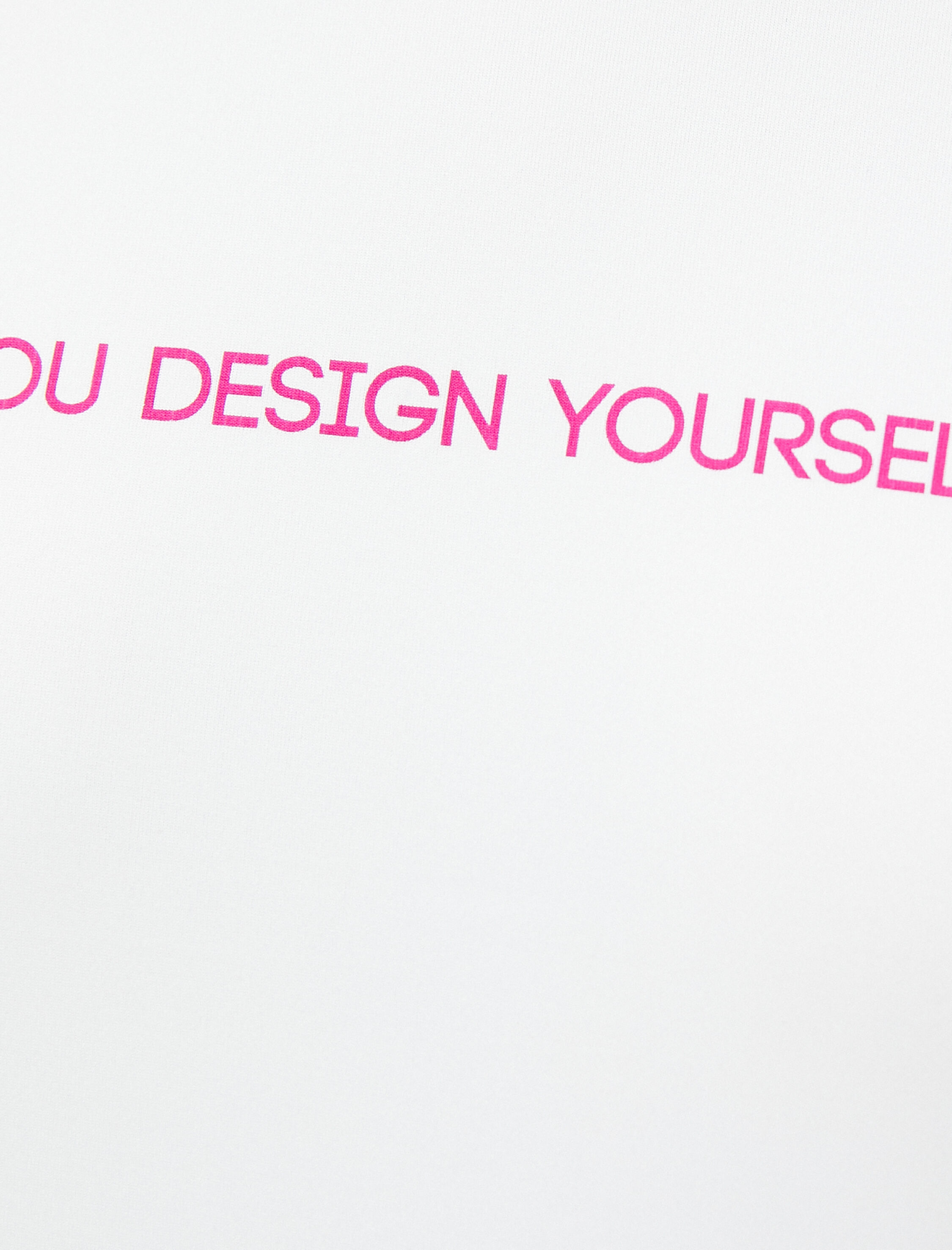   Oversize Spor Tişört Slogan Baskılı Kısa Kollu