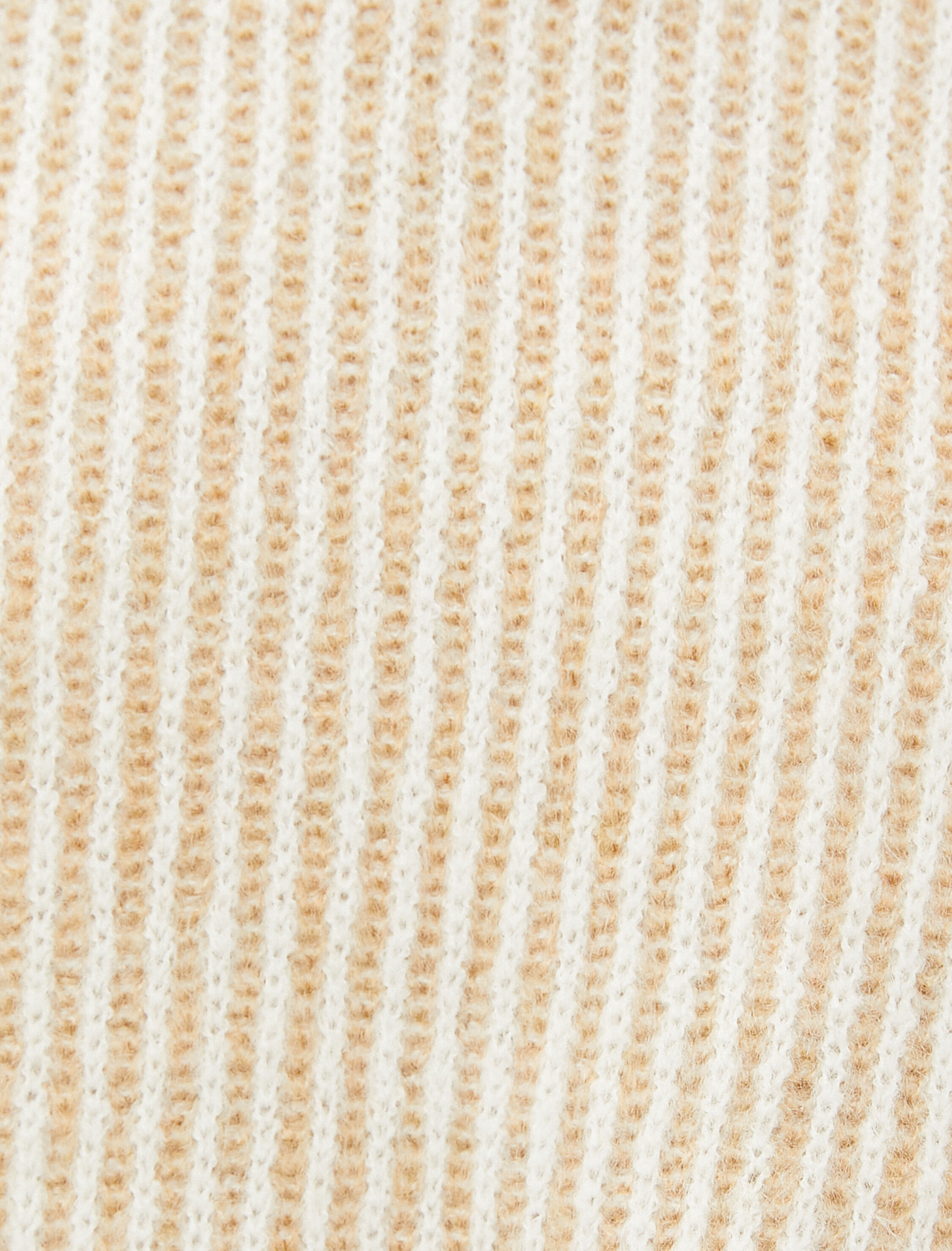   Basic Triko Kazak Bisiklet Yaka Fitilli Uzun Kollu