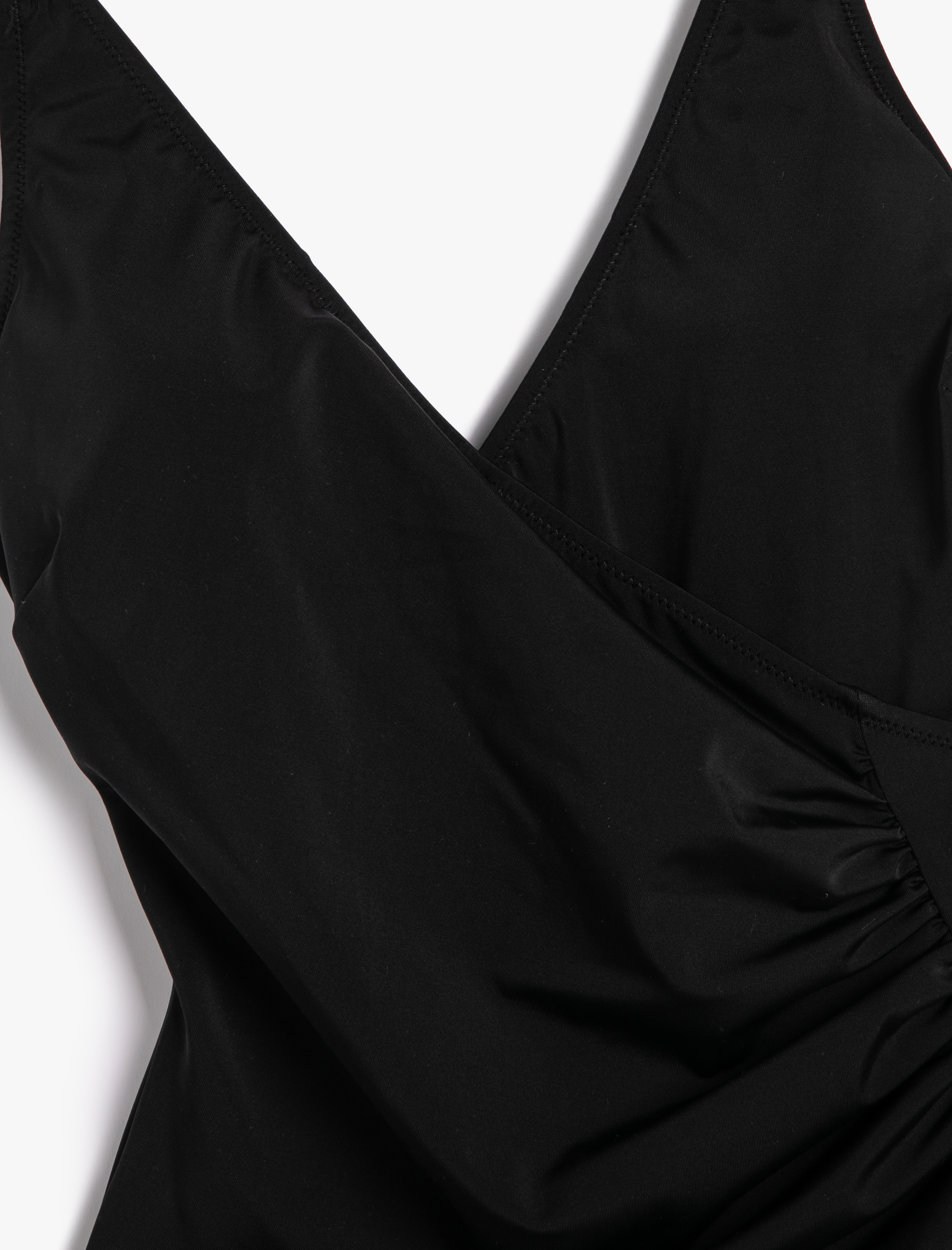   V Yaka Mayo Drapeli Kruvaze Kapama Kaplı