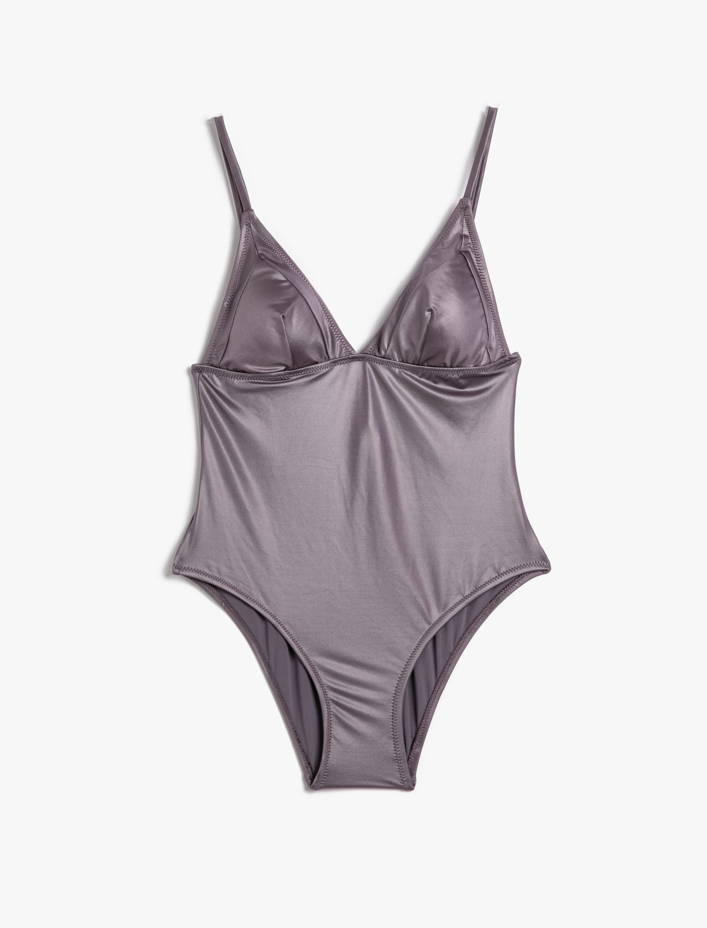   Basic Mayo İnce Askılı Parlak Kaplı