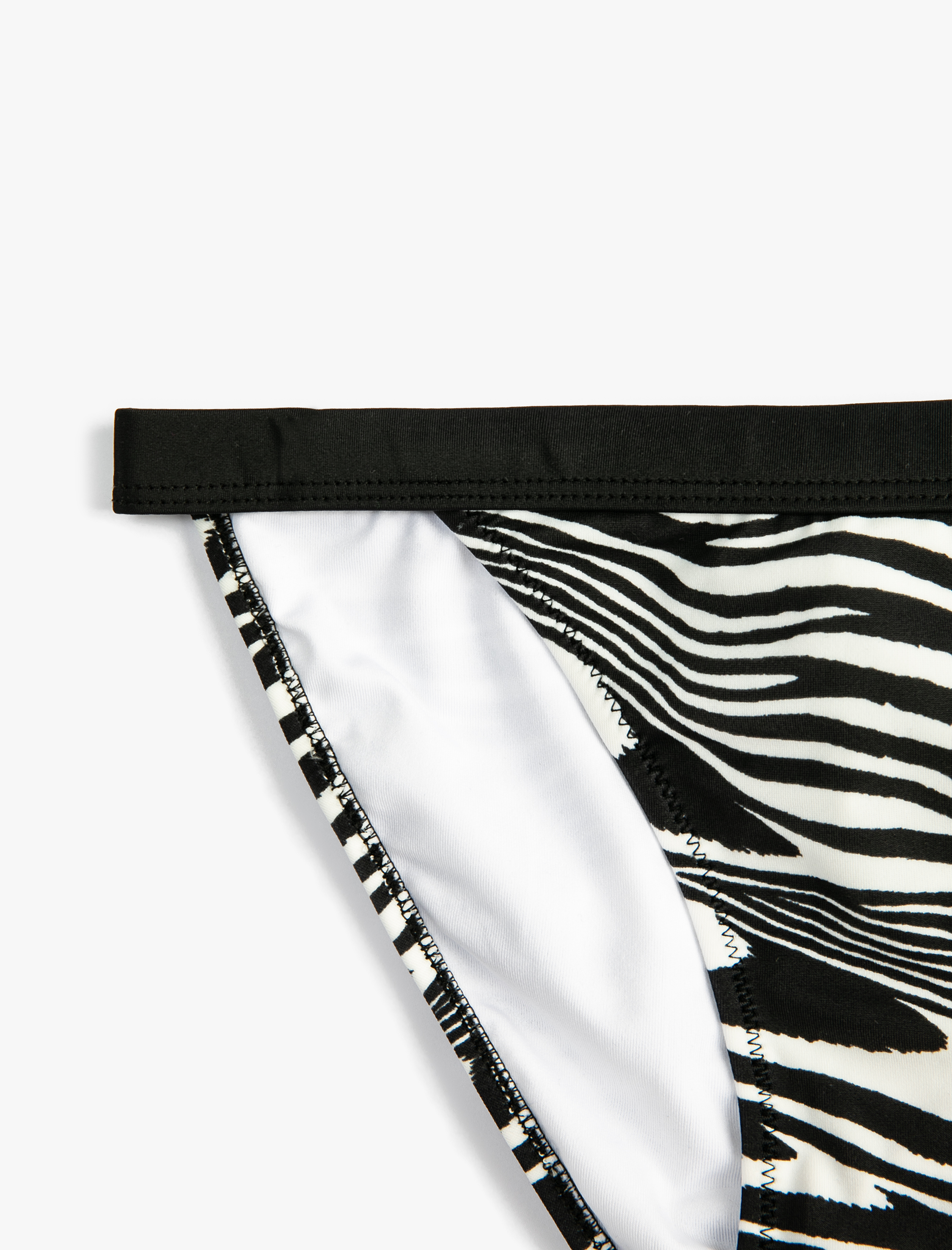 Koton Zebra Desenli Bikini Altı Normal Bel. 8