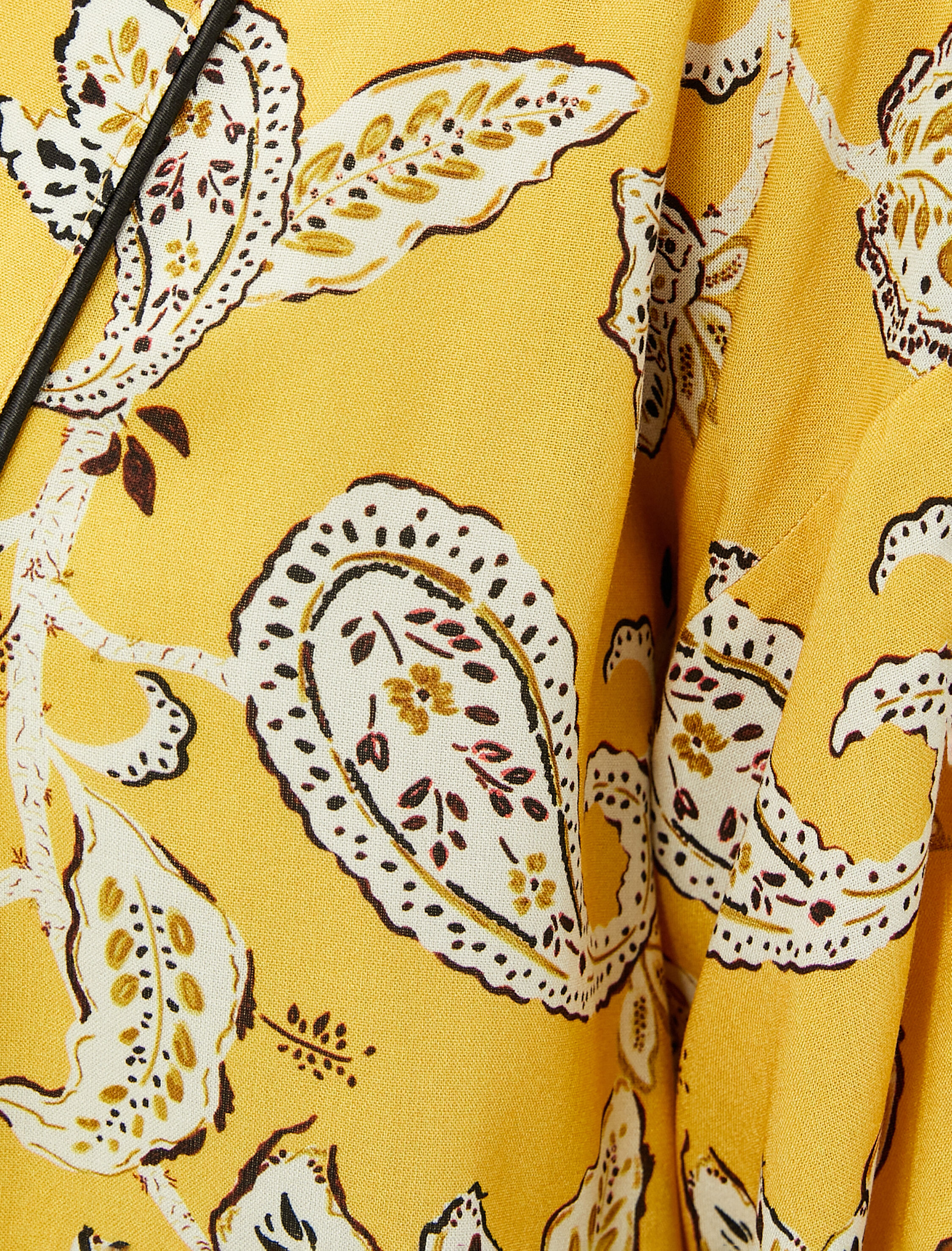   Kimono Midi Boy Kuşaklı Viskon