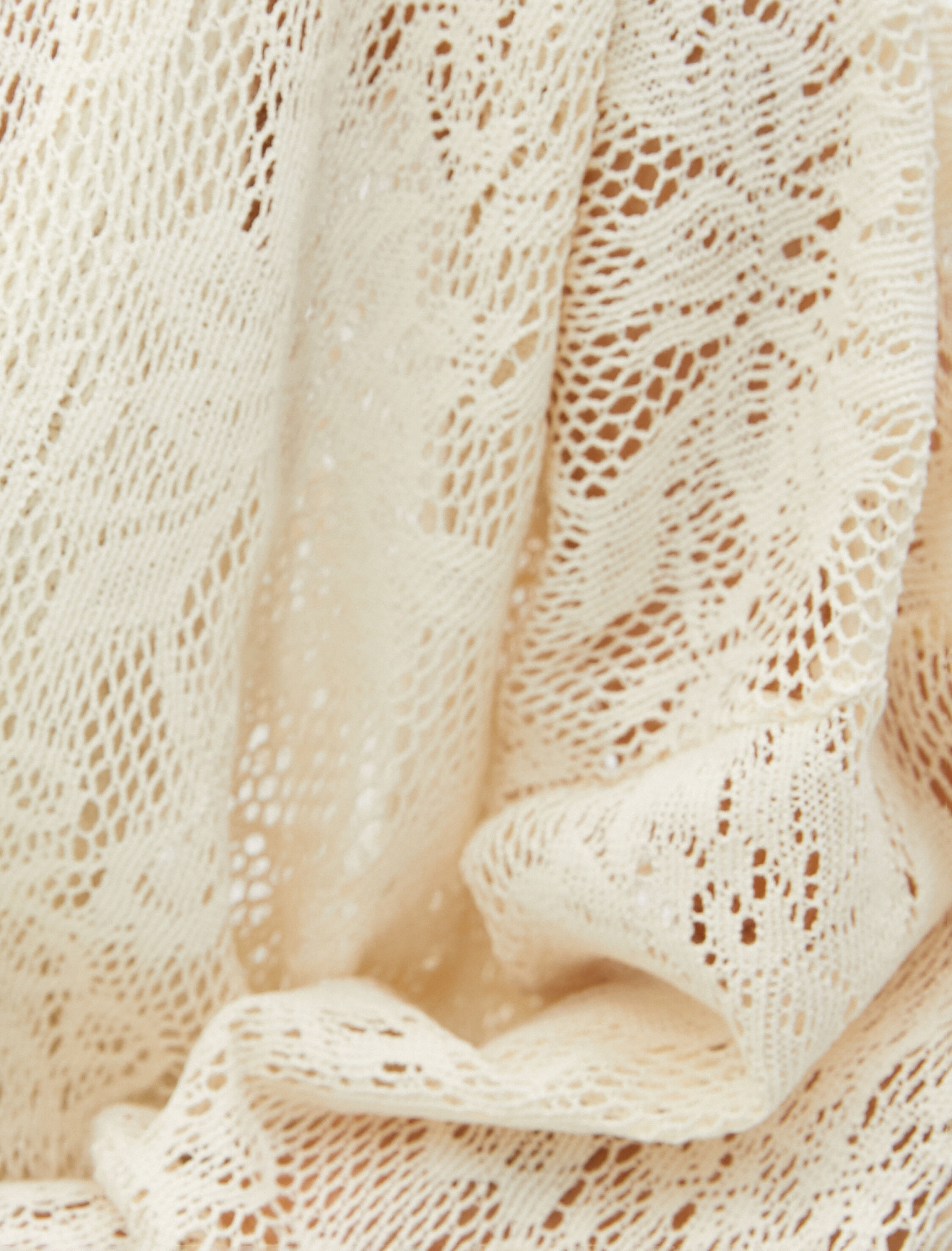   Dantel Hırka Püsküllü Relax Fit