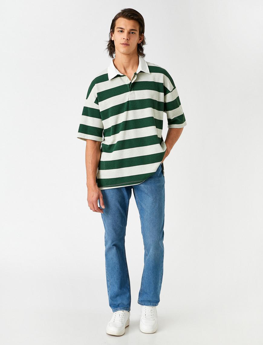   Straight Fit Kot Pantolon - Mark Jean
