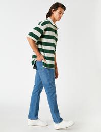 Straight Fit Kot Pantolon - Mark Jean