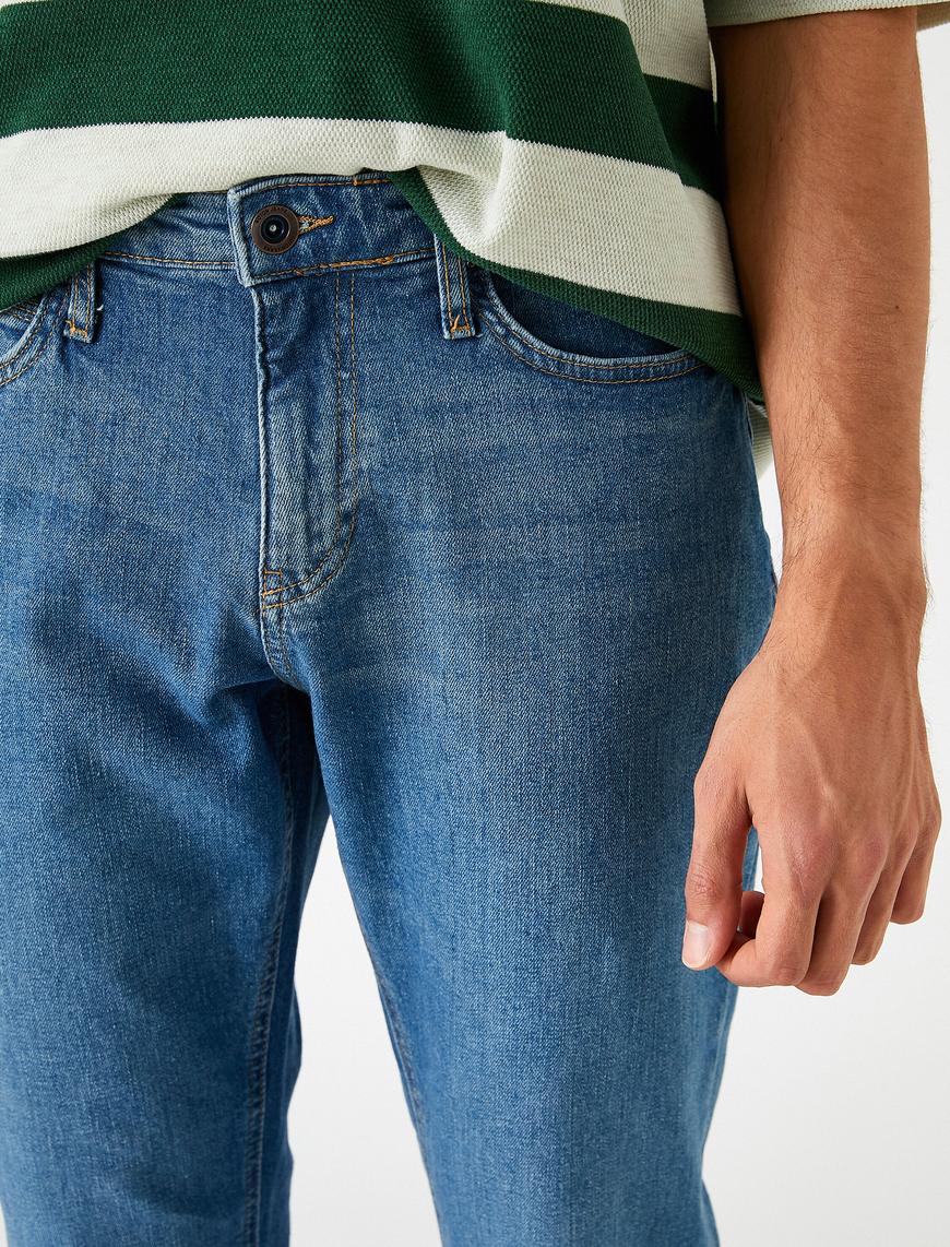   Straight Fit Kot Pantolon - Mark Jean