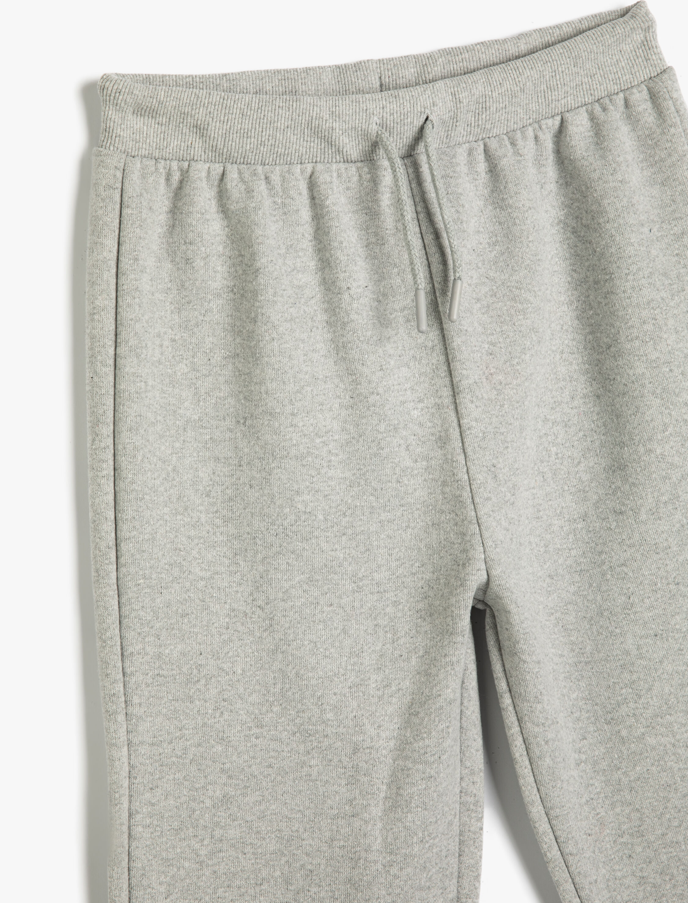  Erkek Çocuk Jogger Eşofman Altı Beli Bağcıklı Paçası Lastikli Şardonlu