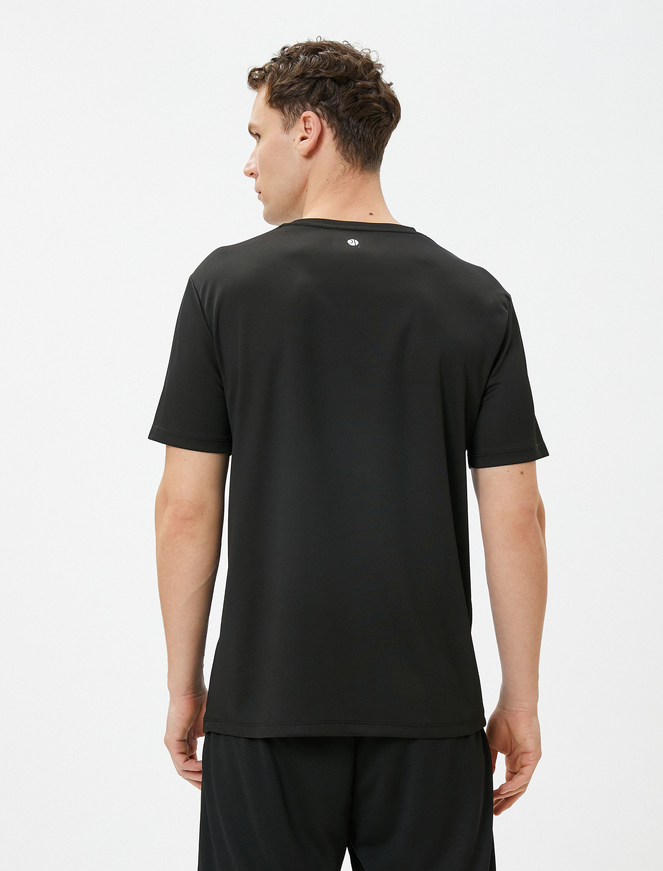   Spor Tişört Baskılı Futbol Temalı Bisiklet Yaka Kısa Kollu