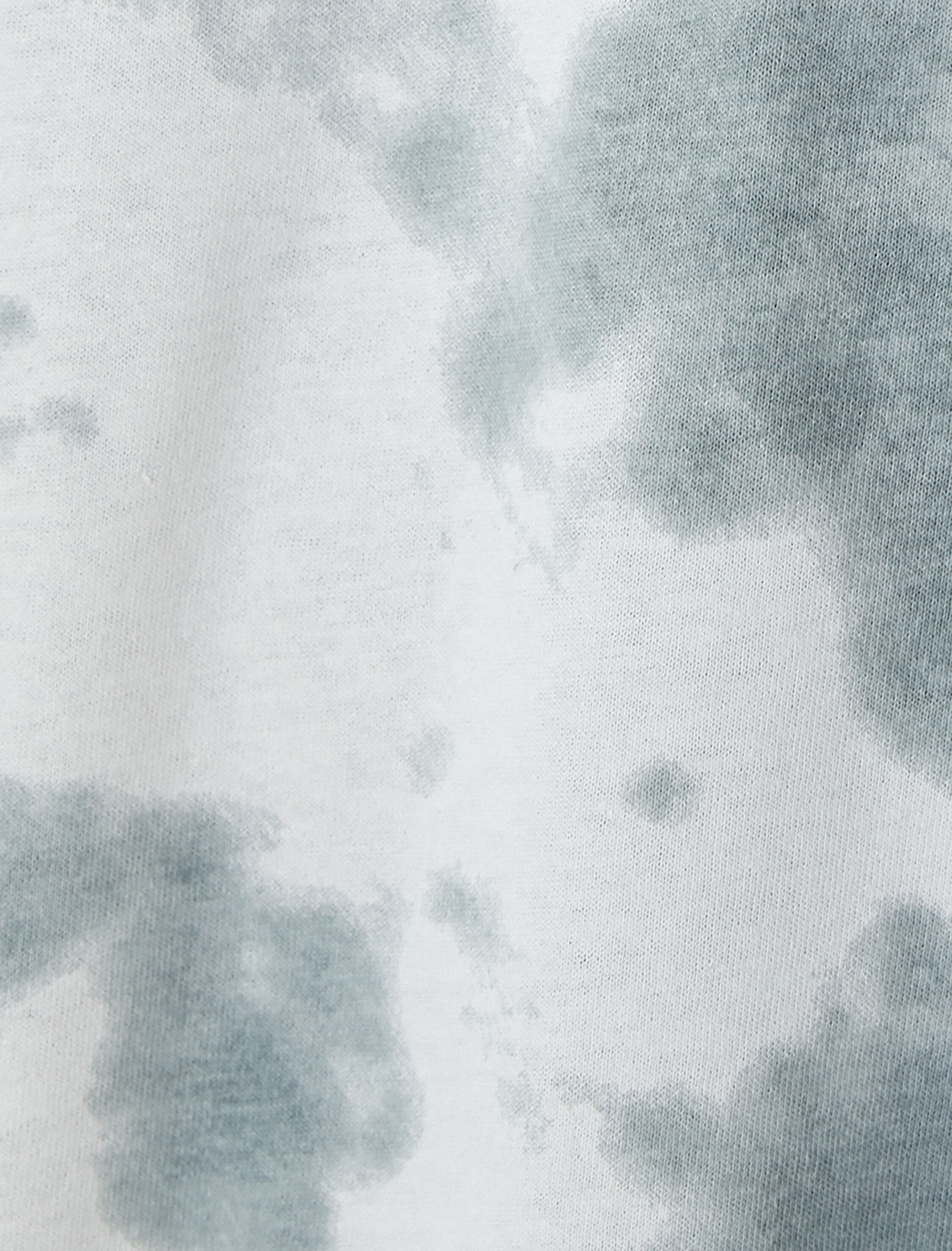   Slogan Baskılı Tişört Soyut Detaylı Bisiklet Yaka Kısa Kollu