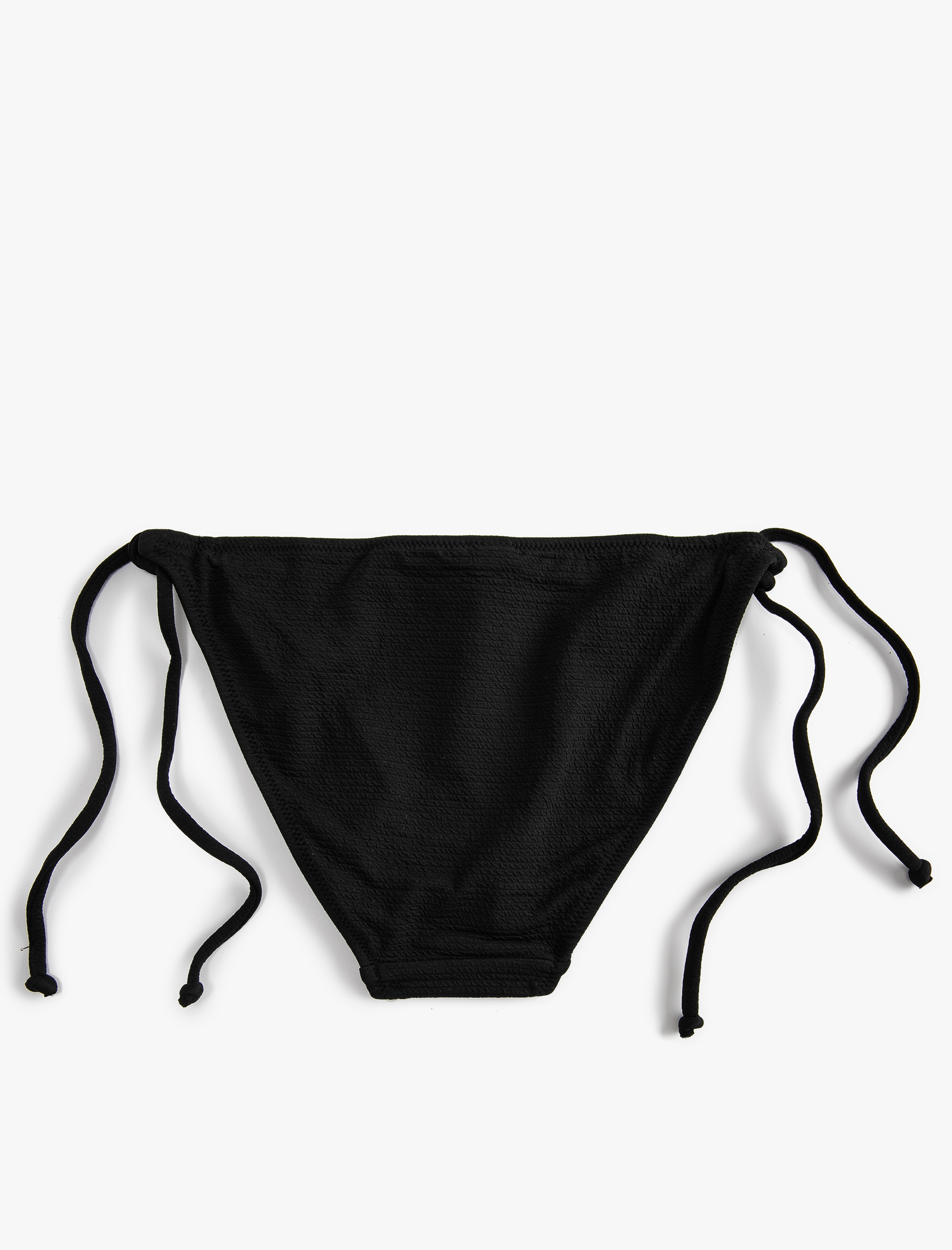   Basic Bikini Altı Dokulu Yanları Bağlama Detaylı