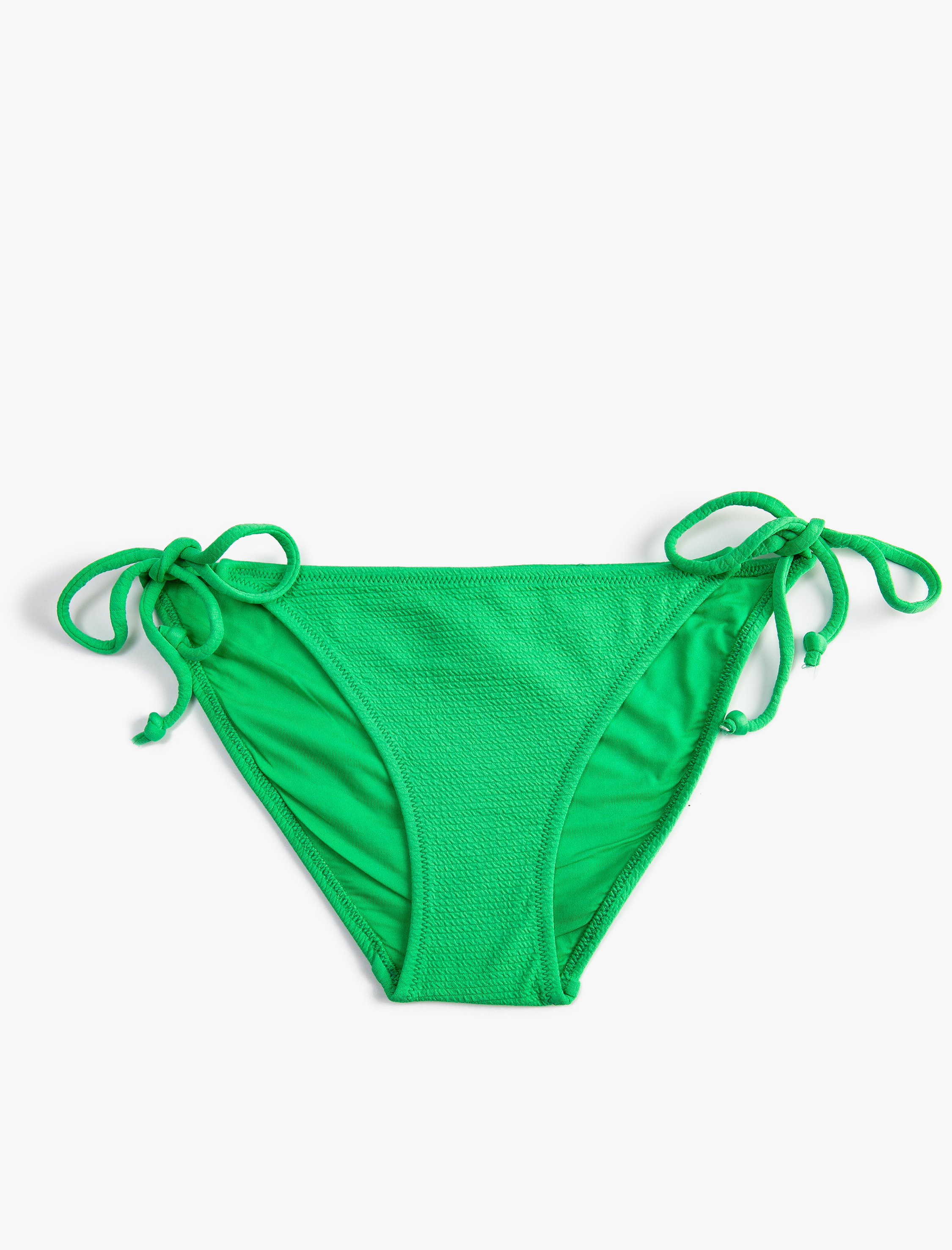 Koton Brazilian Bikini Altı Basic Dokulu Yanları Bağlama Detaylı. 6